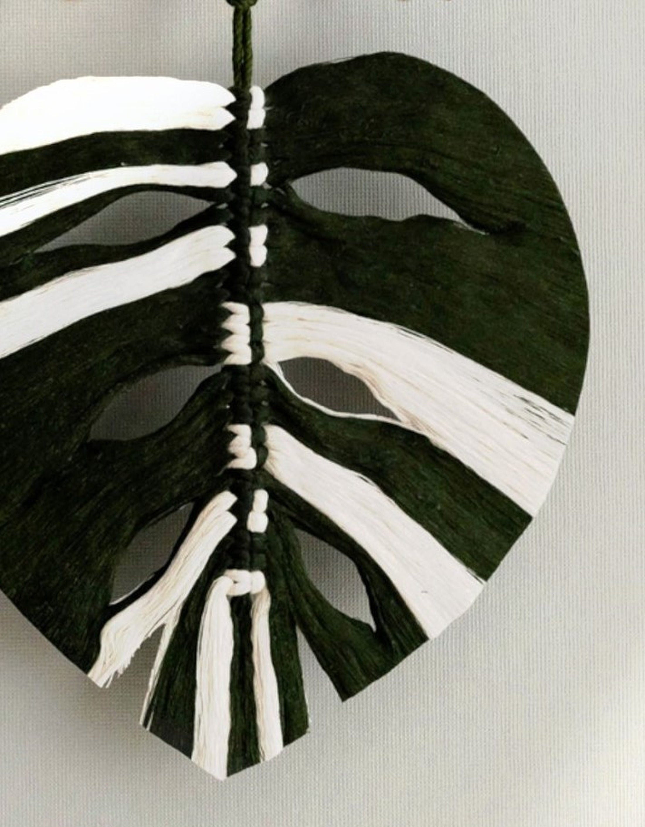 Macrame Leaf Wall Hanging for Wall Hanging Decor and Boho Home L41