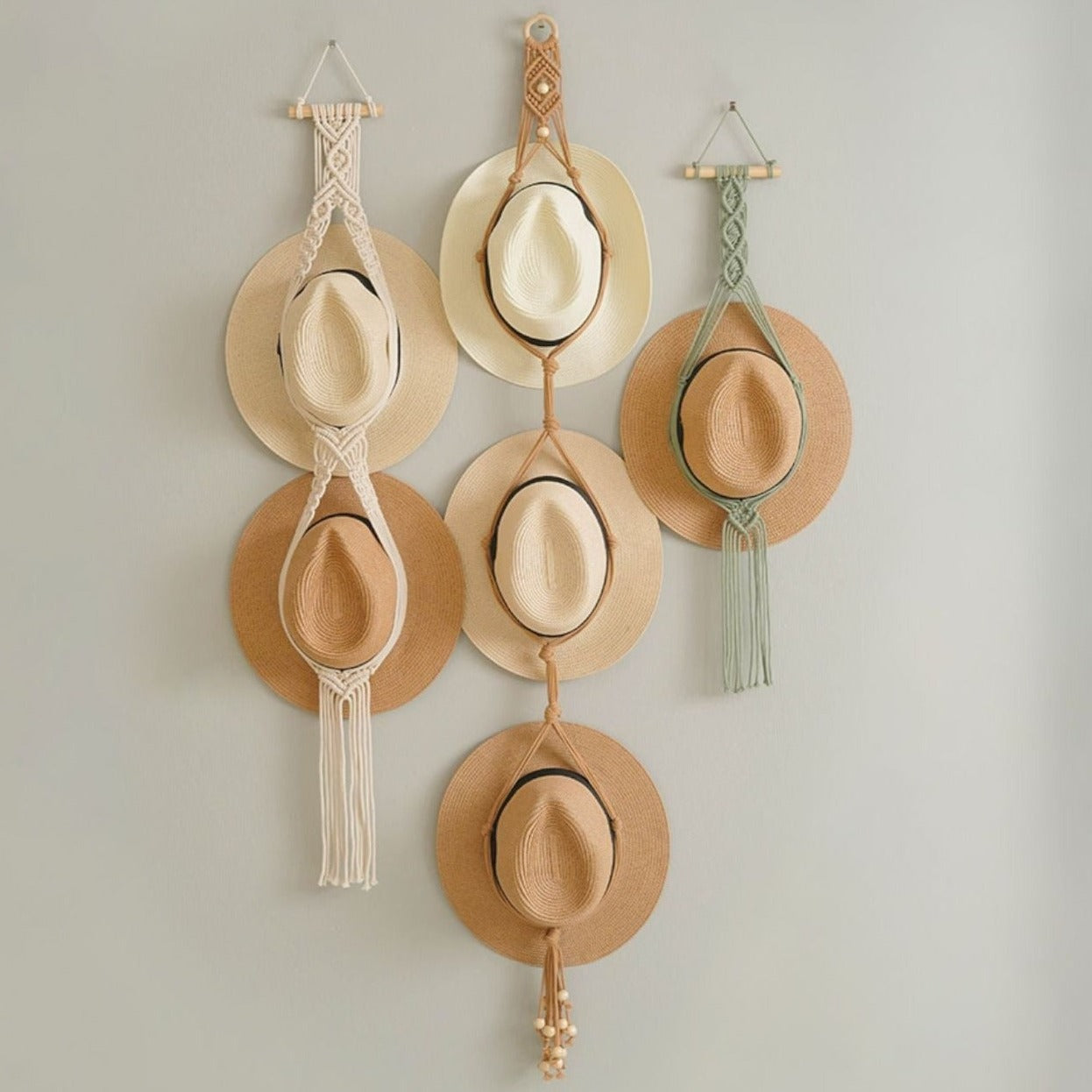 Boho Hat Hanger For Stylish and Unique Hat Storage