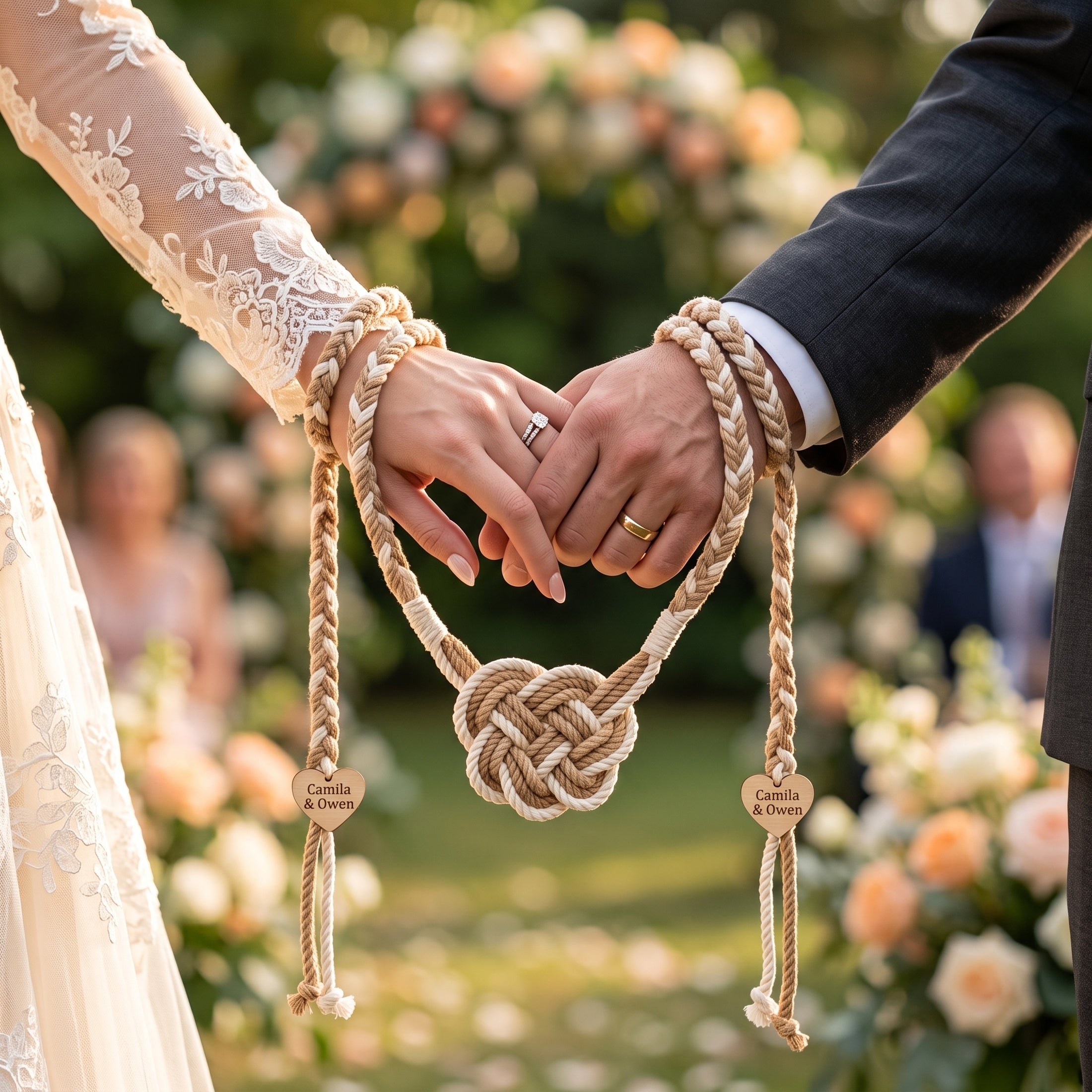 Braided Handfasting Ceremony Cord for Wedding Ceremony T19