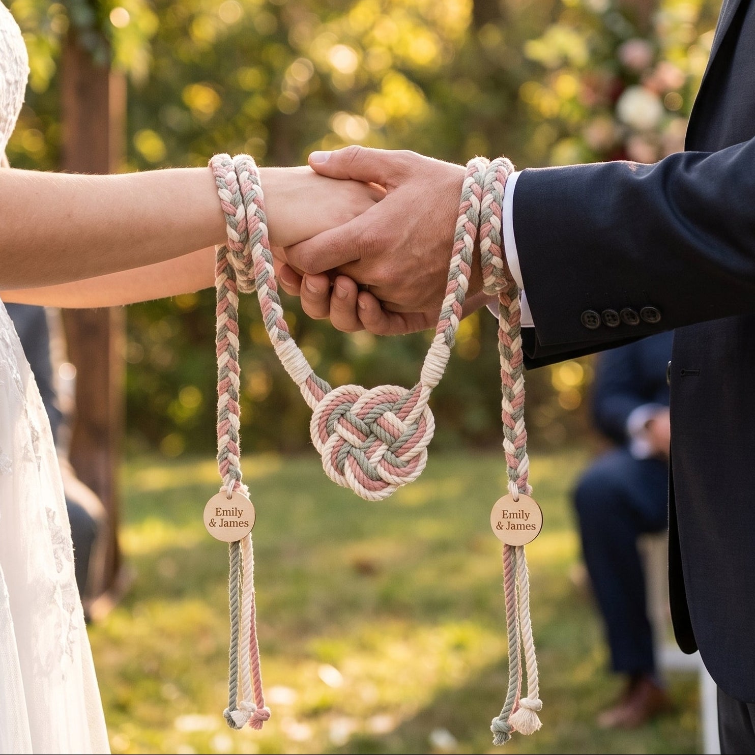 Braided Handfasting Ceremony Cord for Celtic Wedding T19