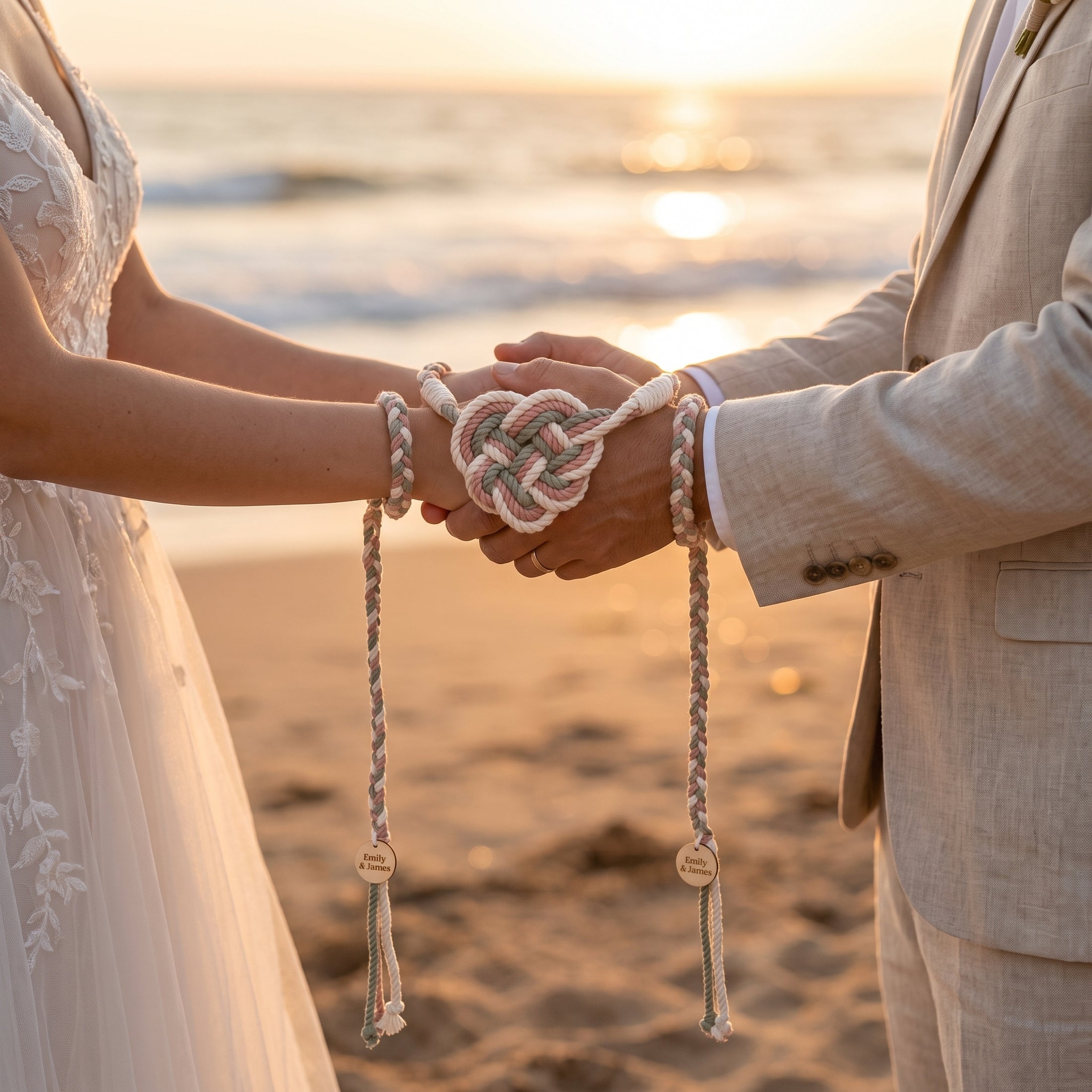 Braided Handfasting Ceremony Cord for Wedding Ceremony T19