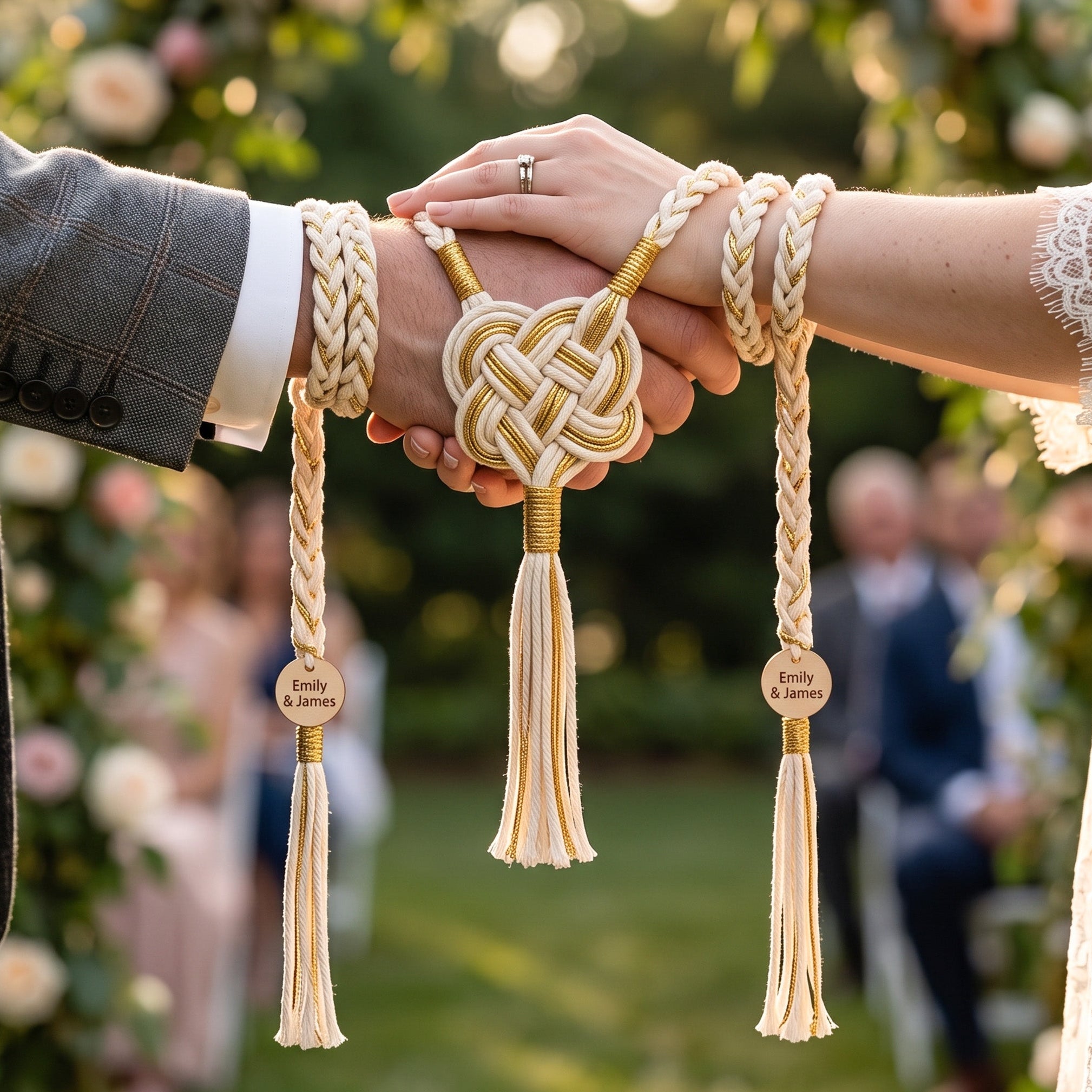 Braided Handfasting Ceremony Cord for Unity Ceremony T20