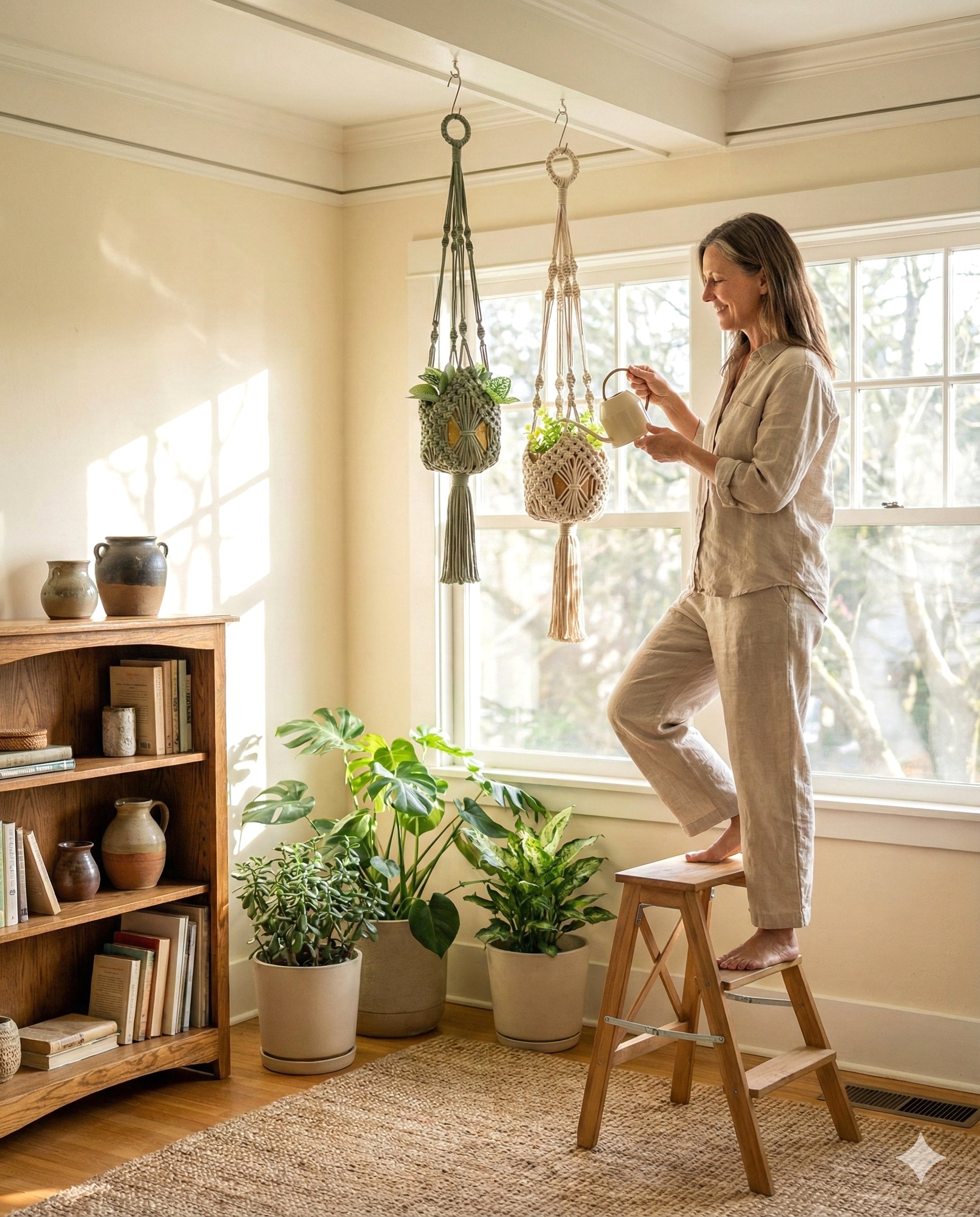 Macrame Plant Hanger macrame for plant hangers and vertical decor I54