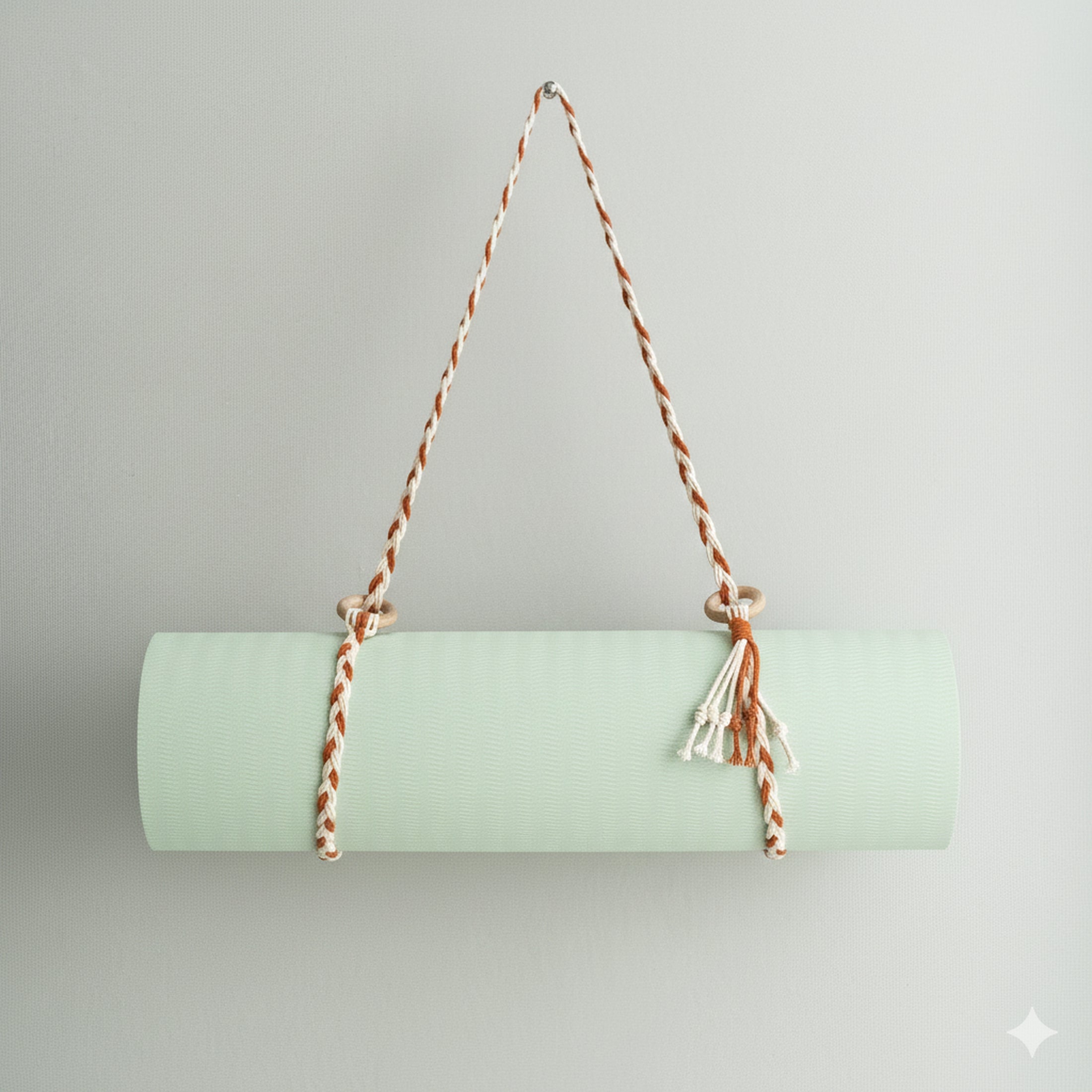 Macrame Yoga Mat Holder Macrame Cord for Yoga Mat Storage I86