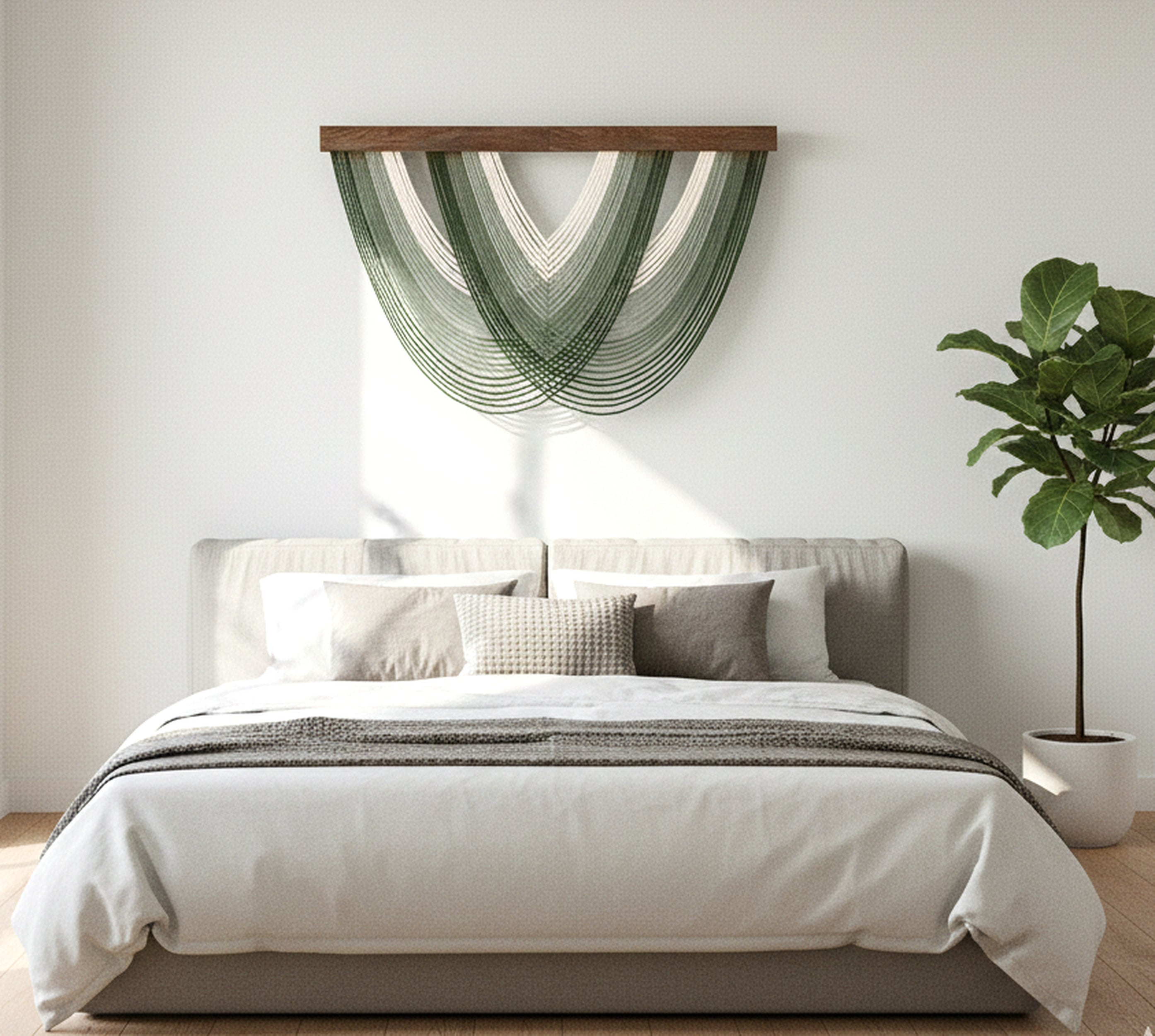 The Matrix Macrame Wall Hanging macrame for Boho Wall Decor V16