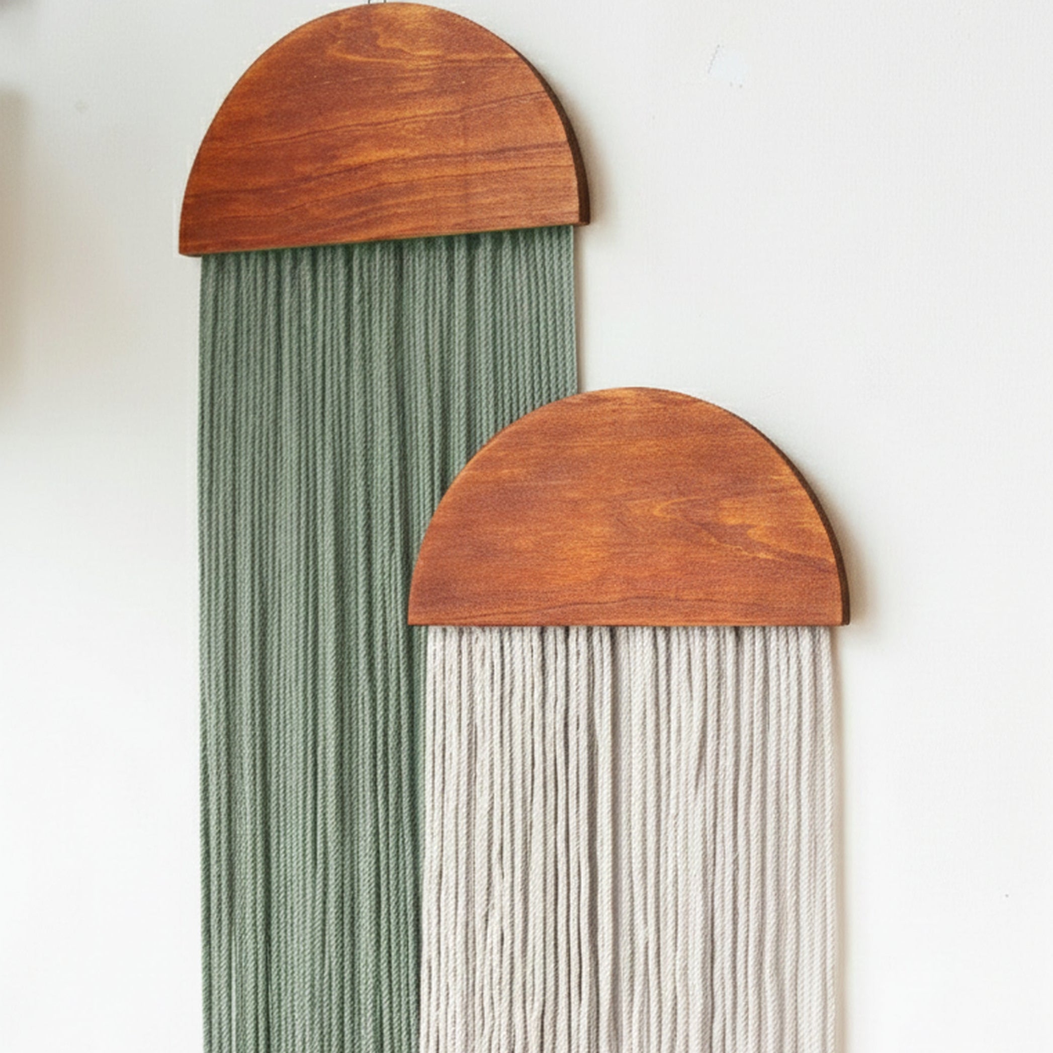 The Half Moon Wall Hanging macrame wall hanging for boho wall art W21