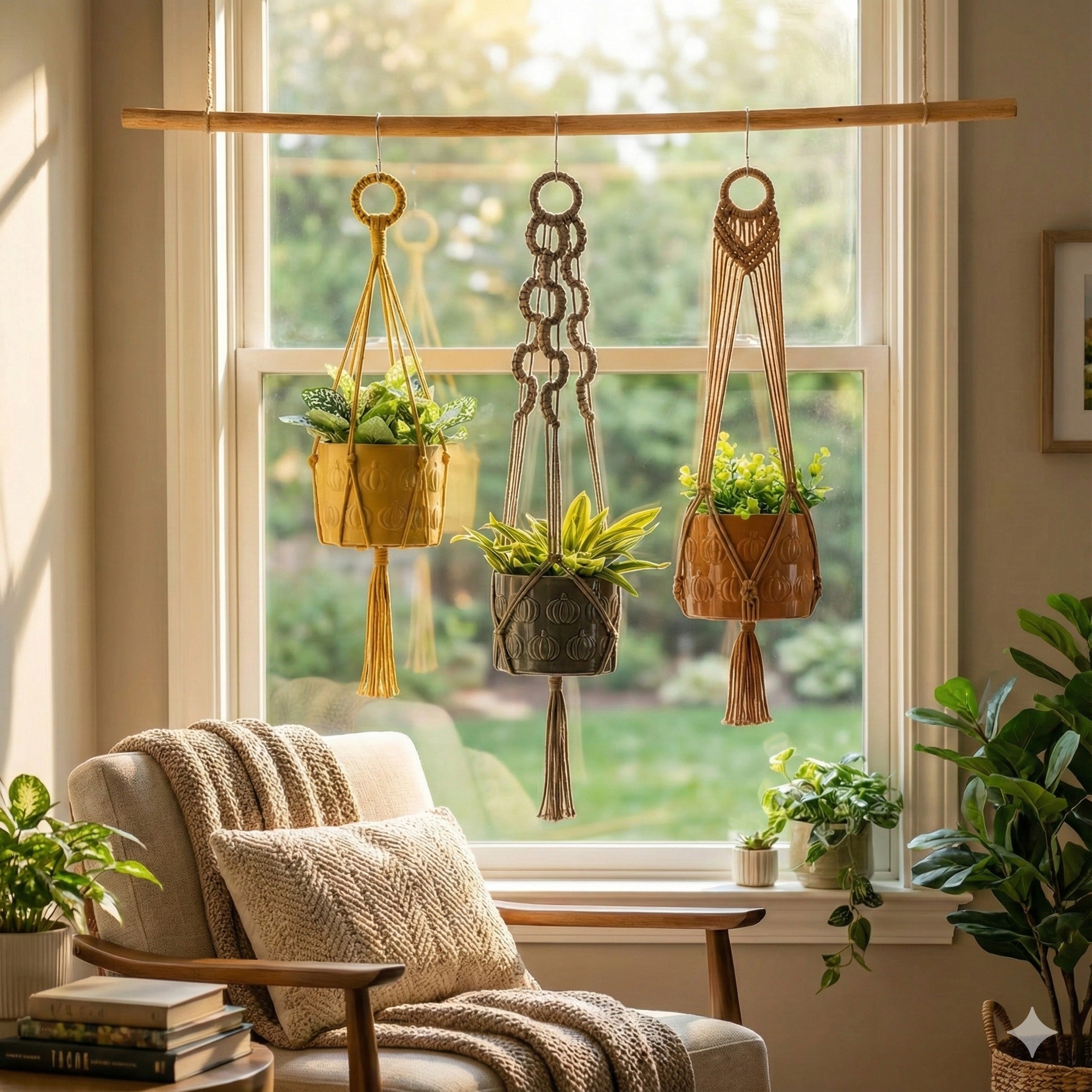Macrame Plant Hanger macrame for house plant hangers and decor I48