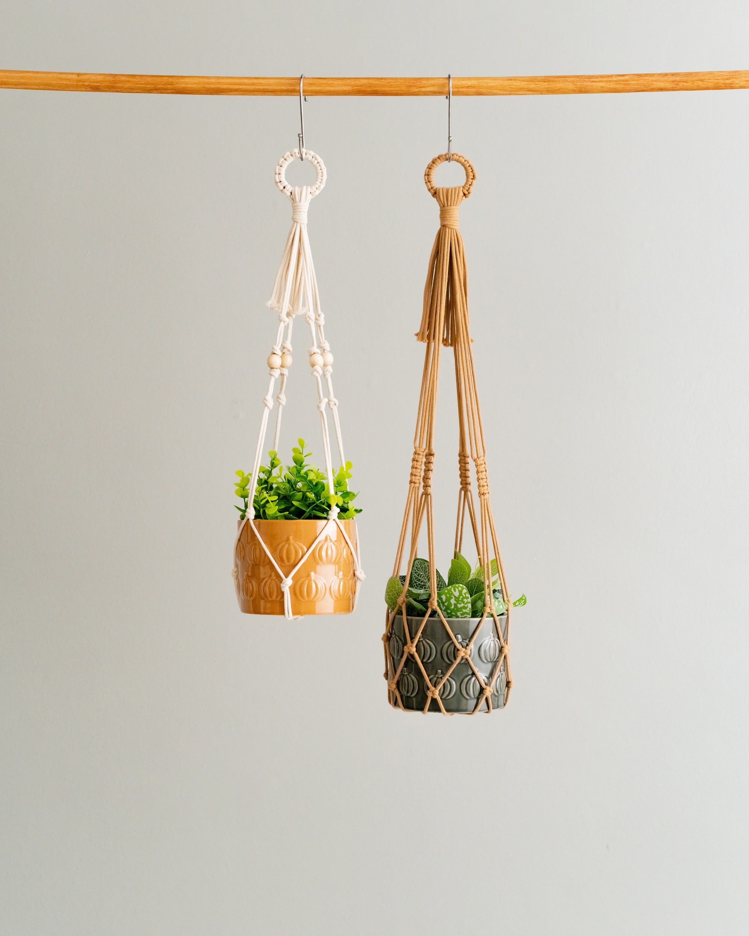 Macrame Plant Hanger macrame cord for indoor plant hanger and boho plant decor I57