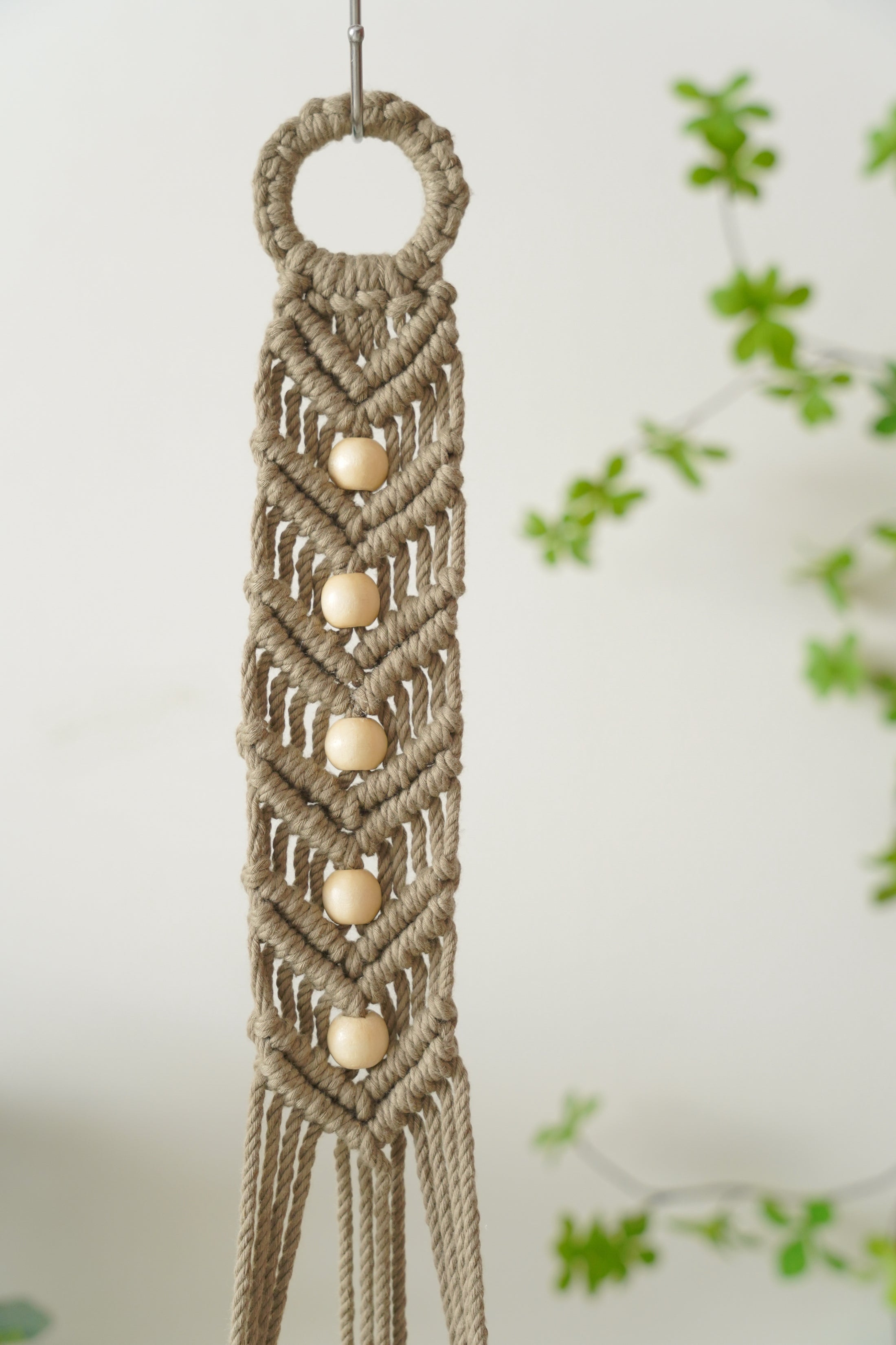 Macrame Plant Hanger – Cotton Rope Decorative Hanging Planter P34