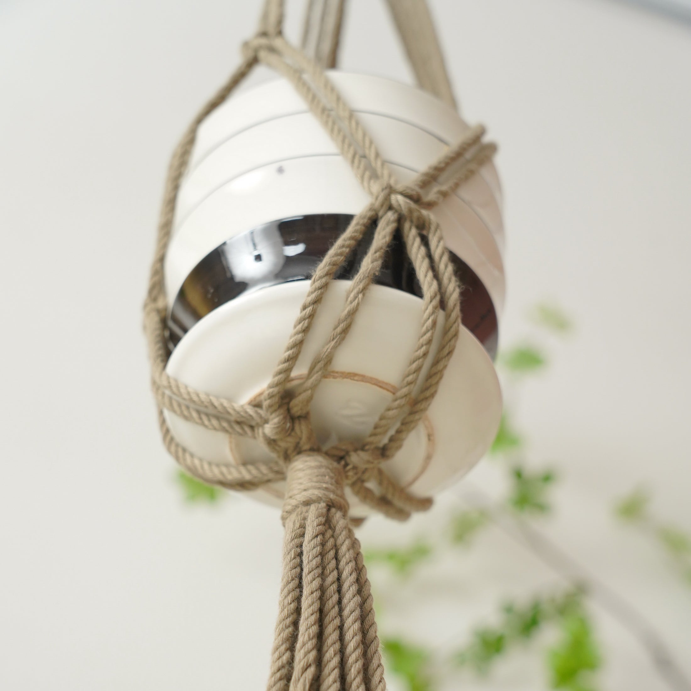 Macrame Plant Hanger – Cotton Rope Decorative Hanging Planter P34