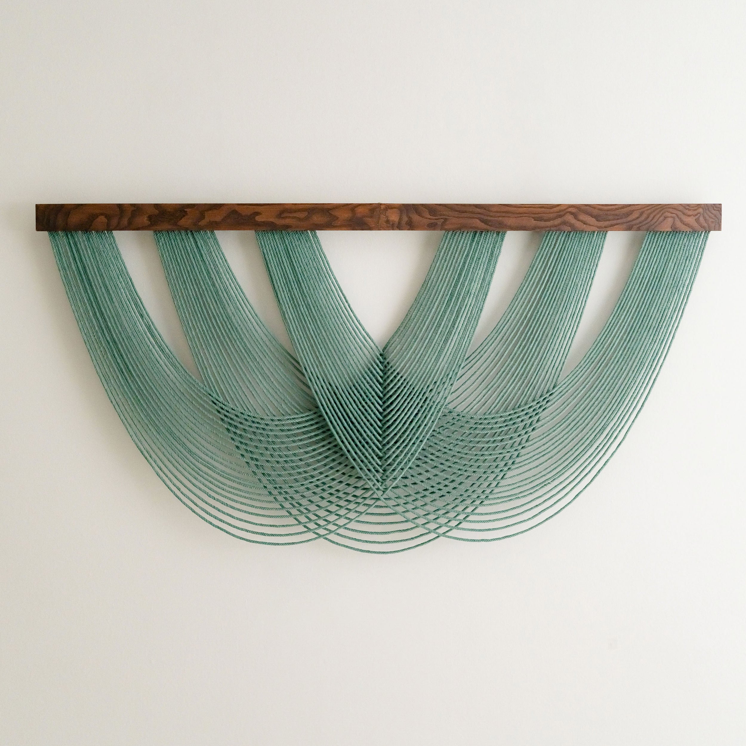 Large Macrame Wave Wall Hanging - Soft Tangle V28
