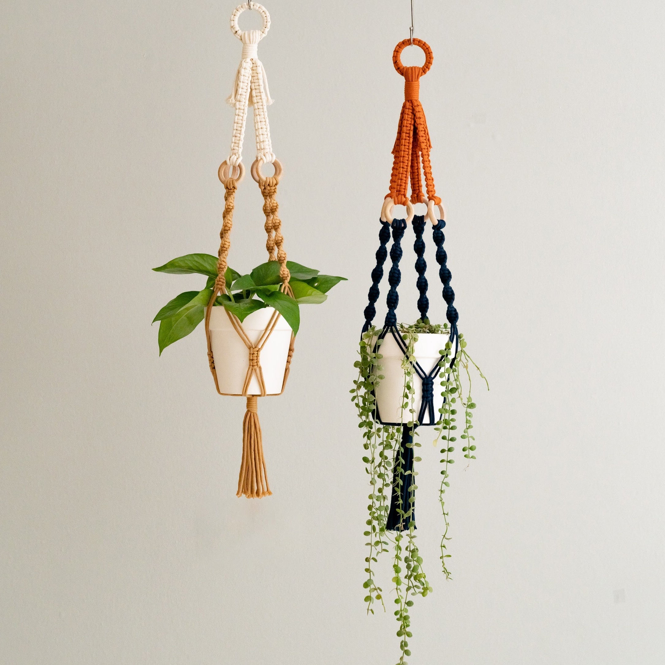 Macrame Plant Hanger macrame for house plant hangers and gifts I69