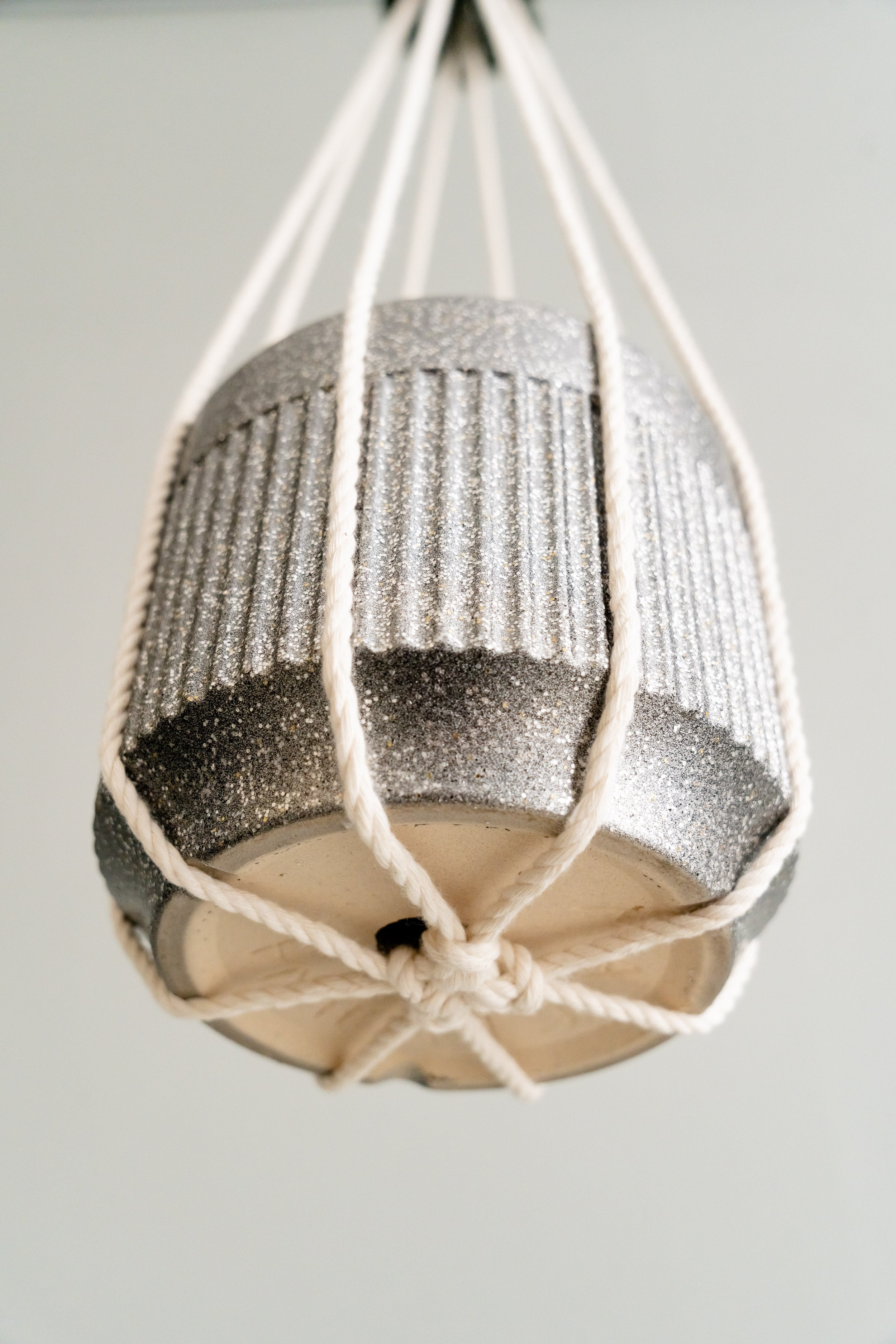 Macrame Plant Hanger – Cotton Cord Indoor Boho Decor I64