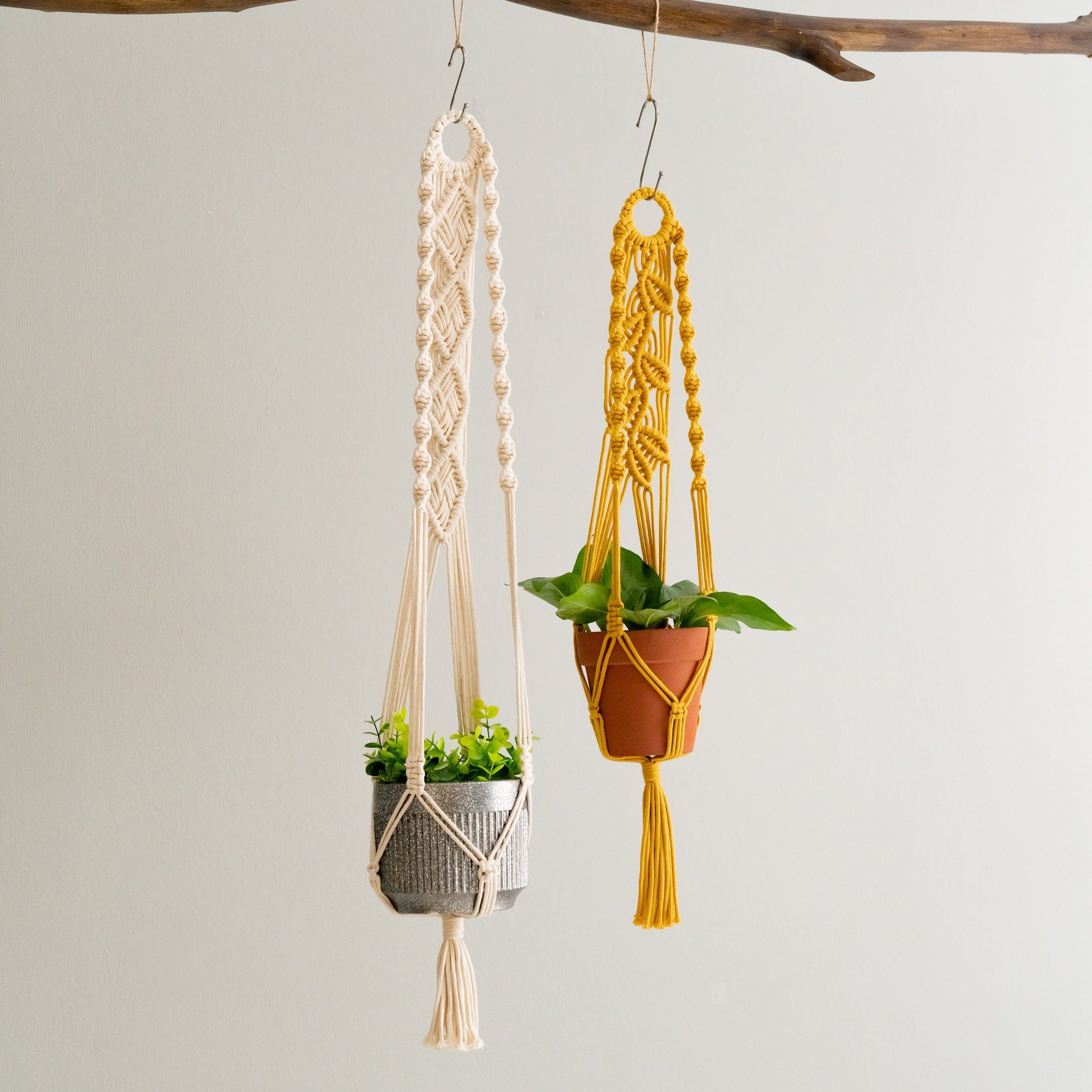 Macrame Plant Hanger macrame for plant hangers and display decor I71