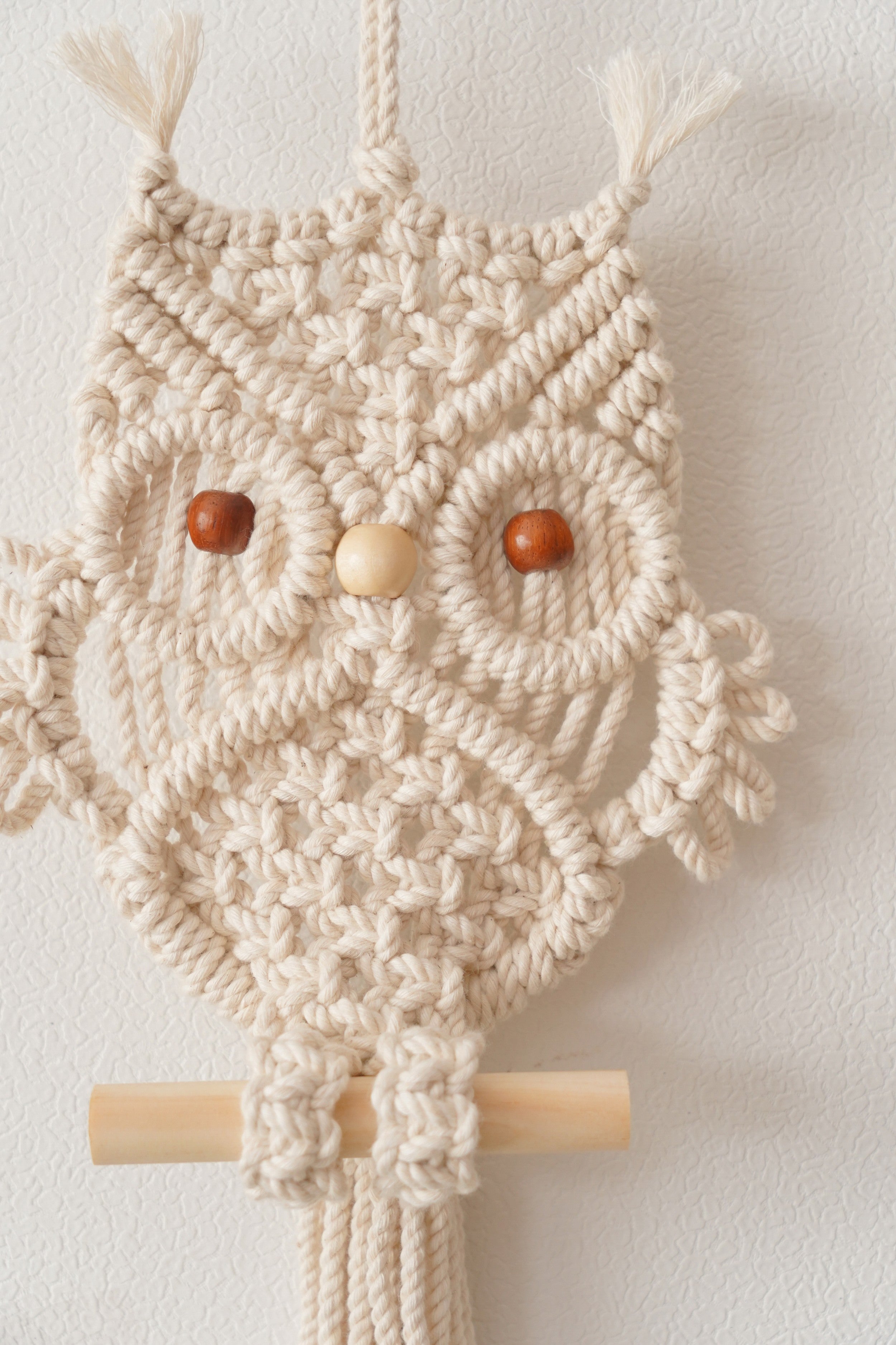 Macrame Owl Pattern for Macrame Decor and DIY Wall Art P51