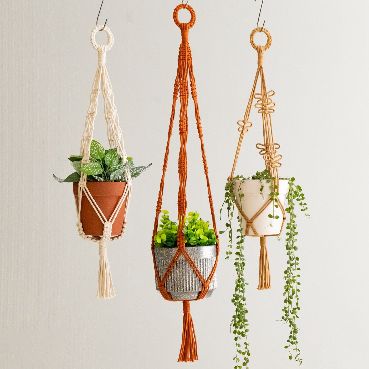 Macrame Plant Hanger macrame for plant hangers and handmade decor H75