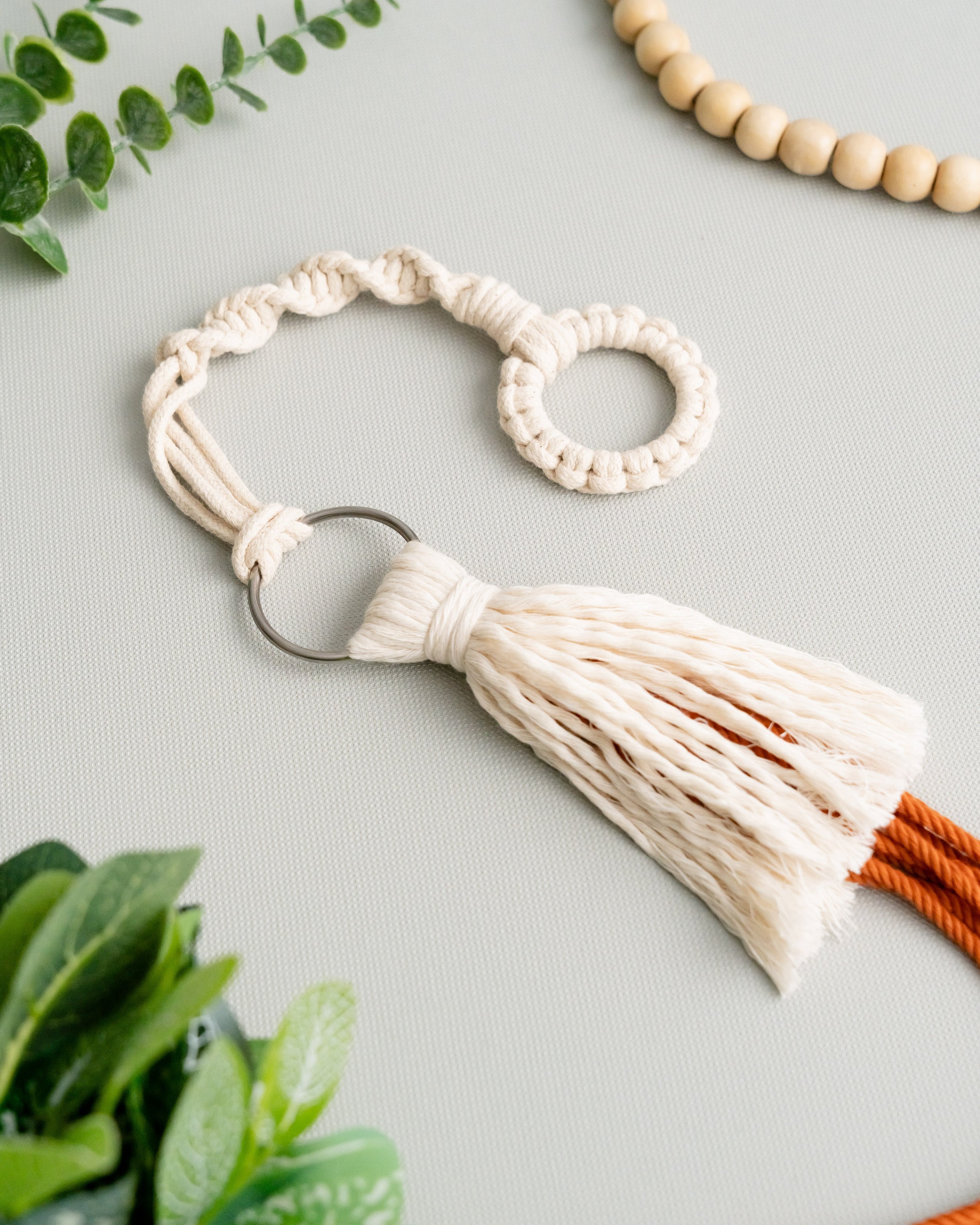 Macrame Plant Hanger Extension – Cotton Rope for Hanging Planters H17