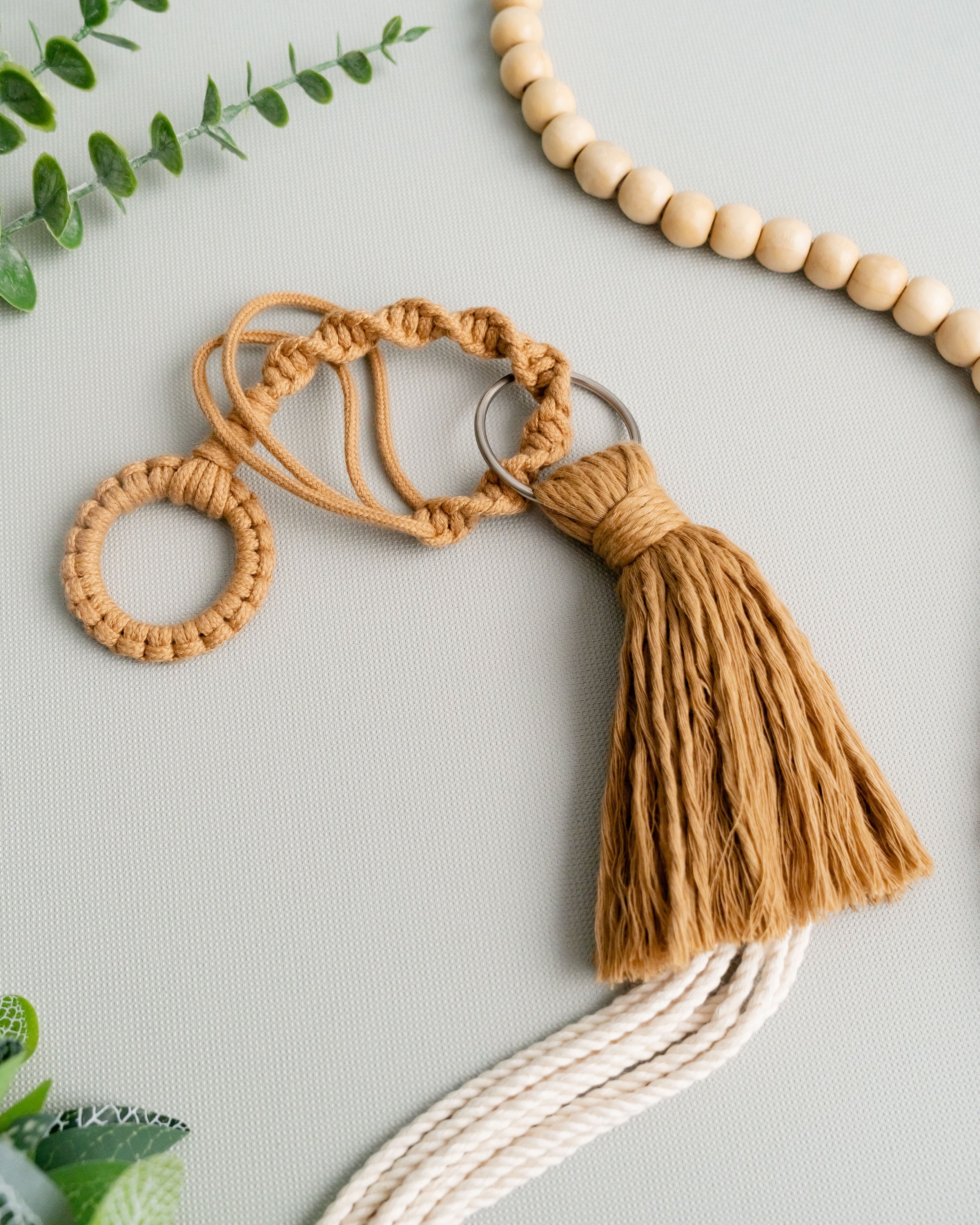 Macrame Plant Hanger Extension Rope cotton for plant hanger length H17