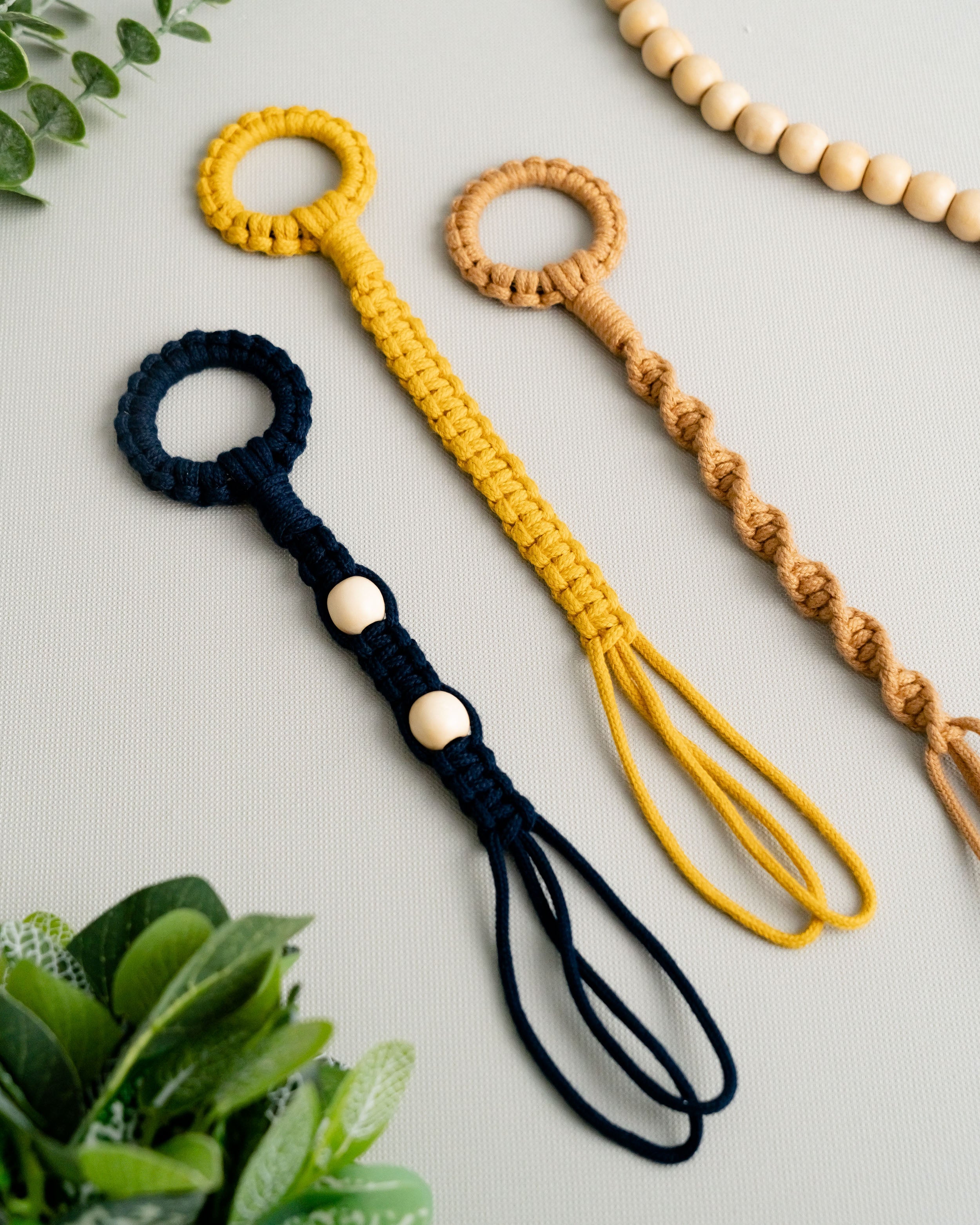 Macrame Plant Hanger Extension – Cotton Rope for Hanging Planters H17