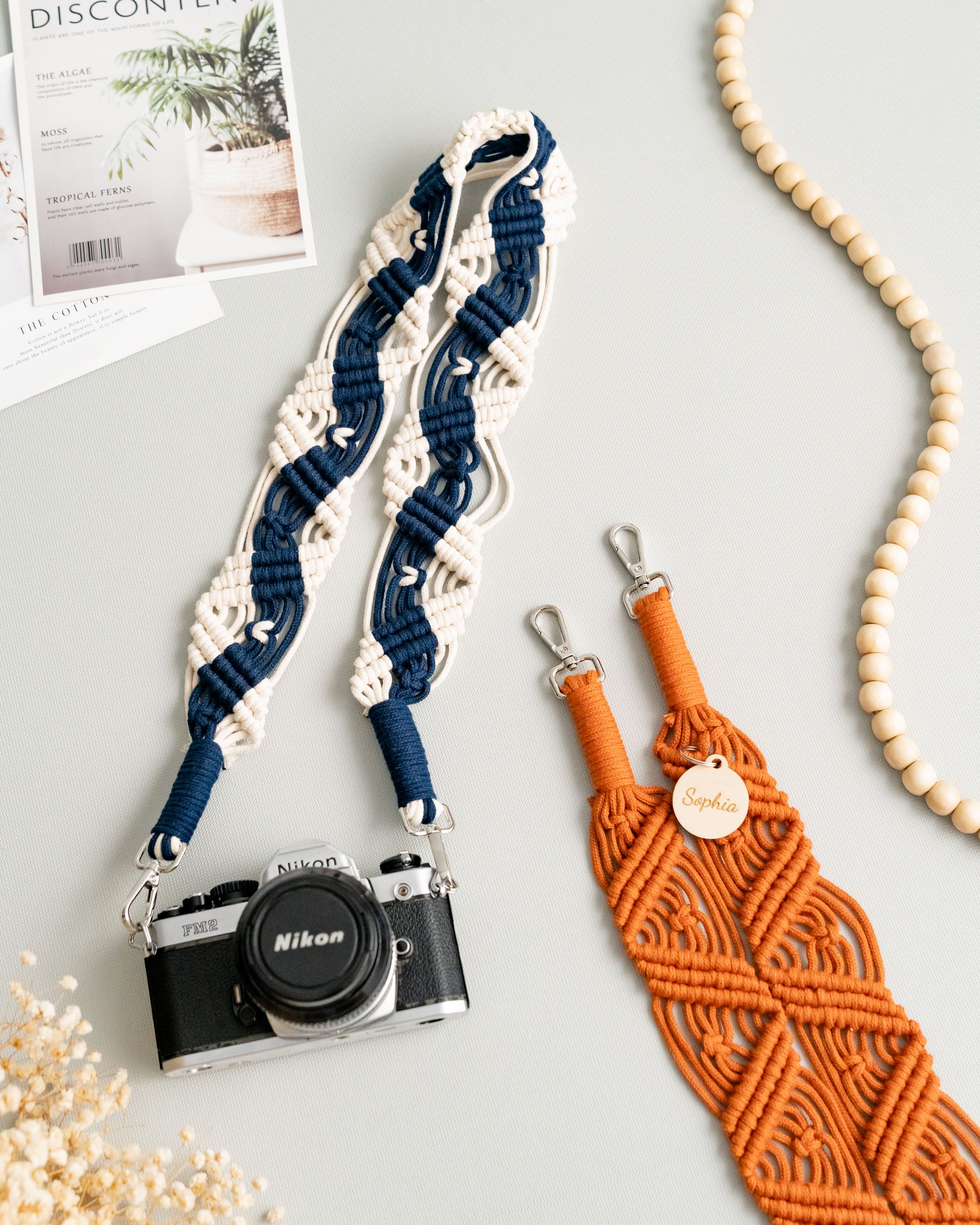Boho Camera Strap and Bag Strap for Stylish Travel and Everyday Use