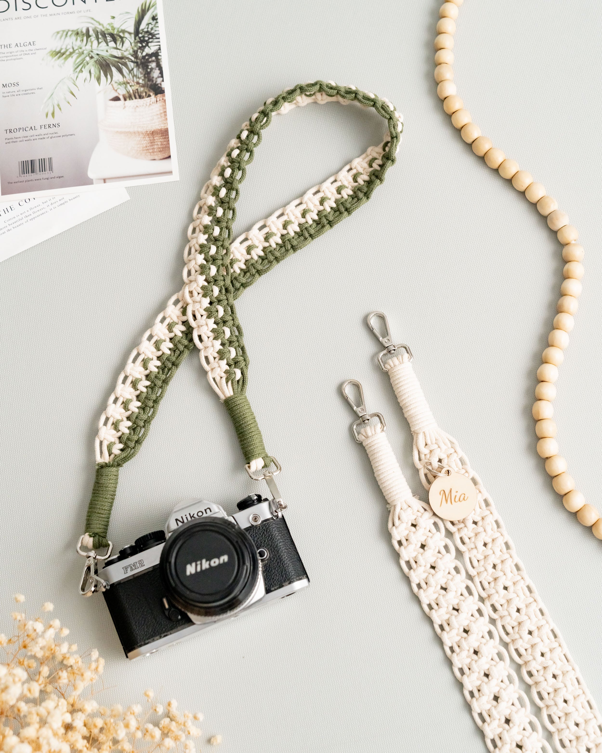 Boho Camera Strap and Bag Strap for Stylish Travel and Everyday Use
