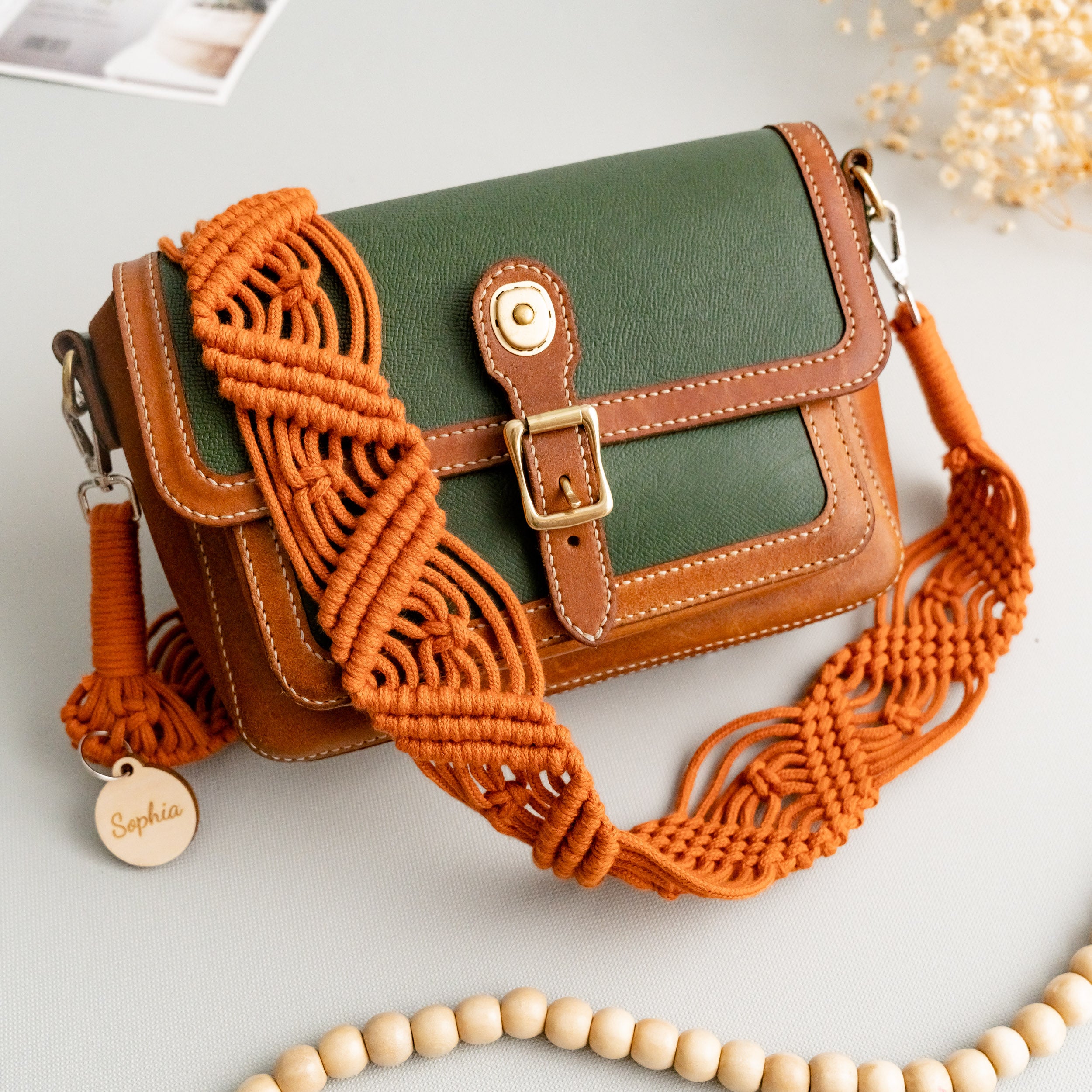 Boho Camera Strap and Bag Strap for Stylish Travel and Everyday Use