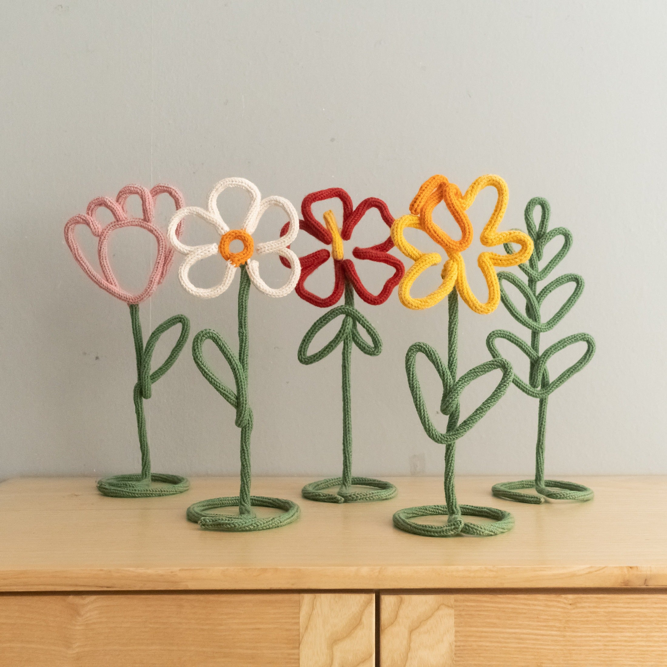 Flower Table Decor Wood Home Decor Gift for Boho Table Styling U42