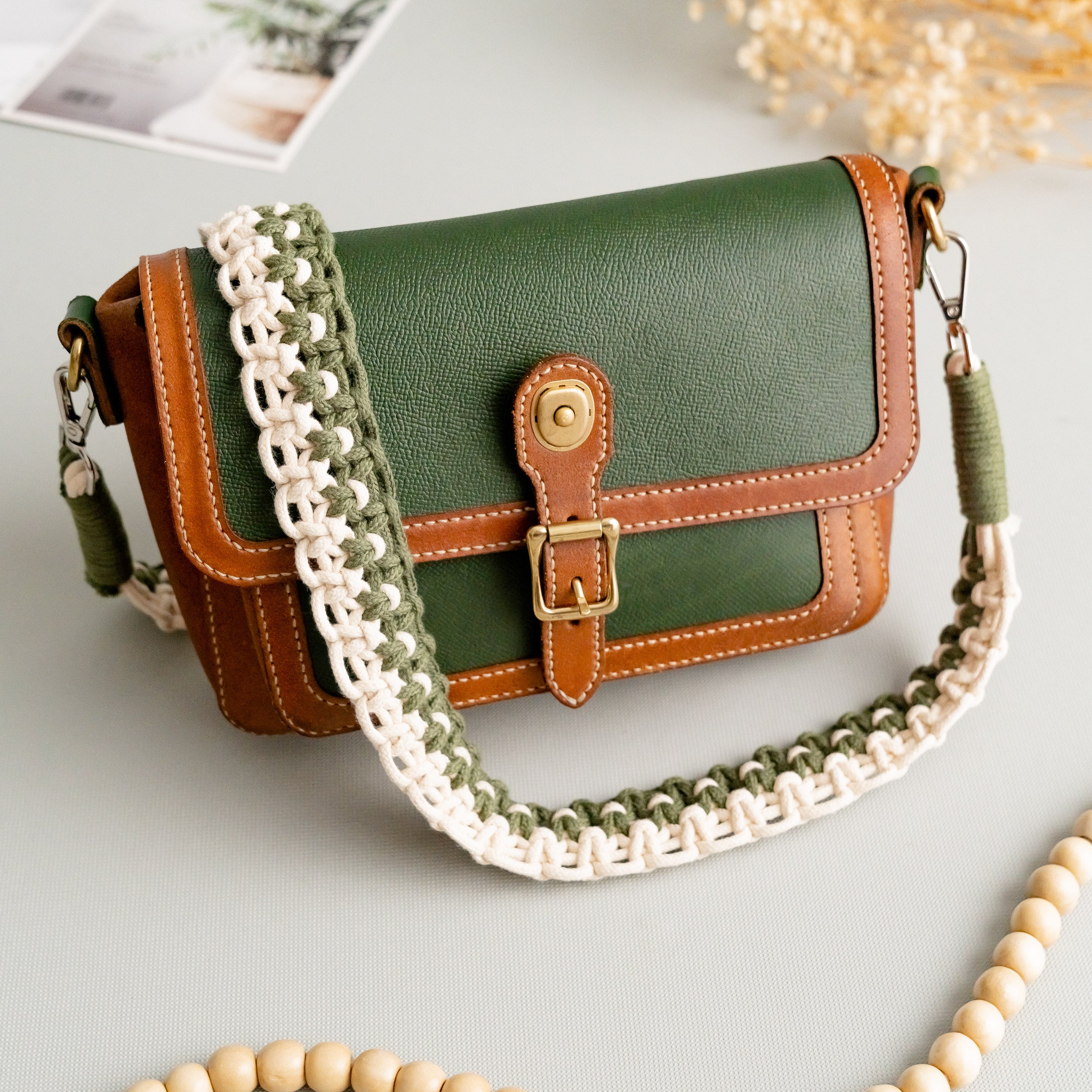 Boho Camera Strap and Bag Strap for Stylish Travel and Everyday Use