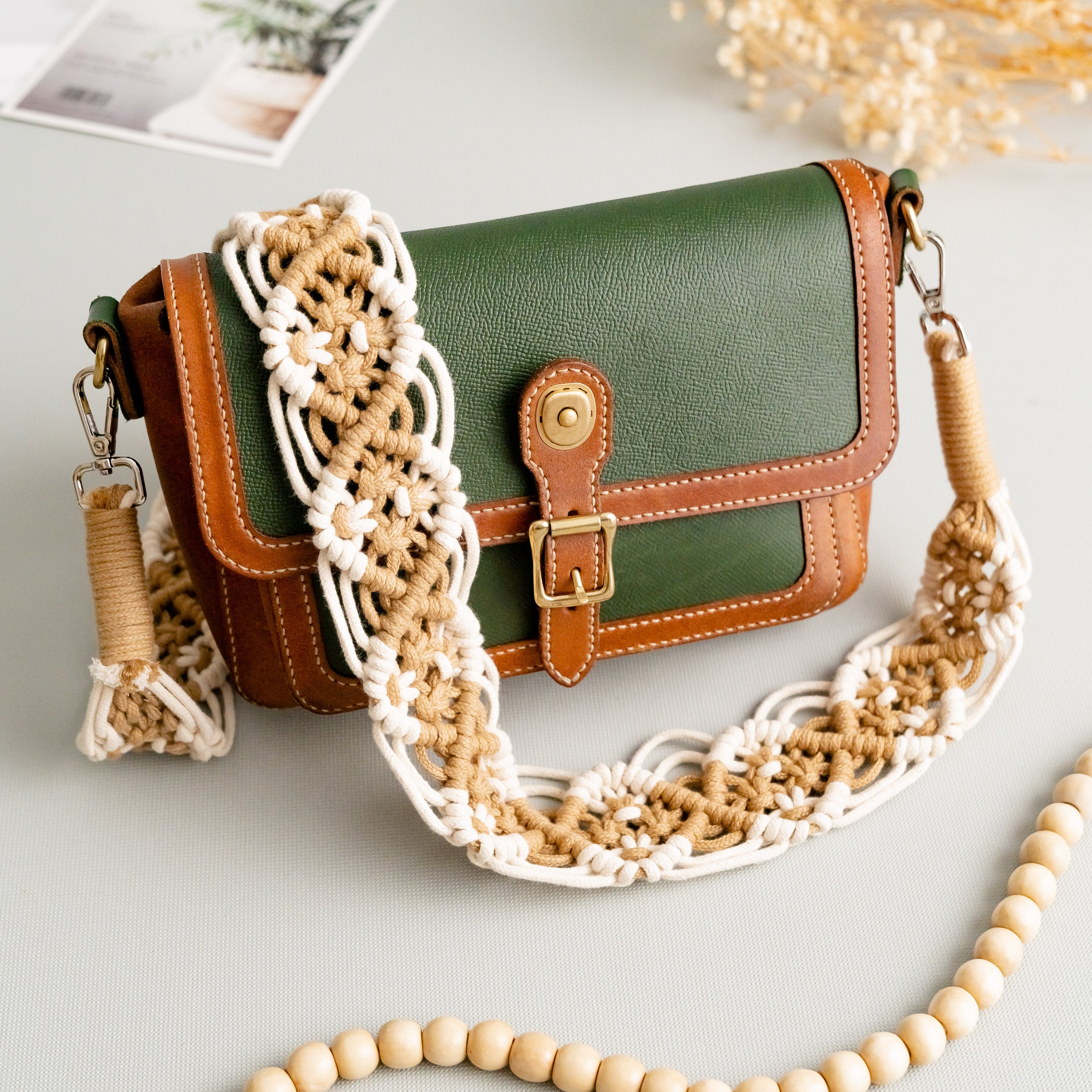 Boho Camera Strap and Bag Strap for Stylish Travel and Everyday Use
