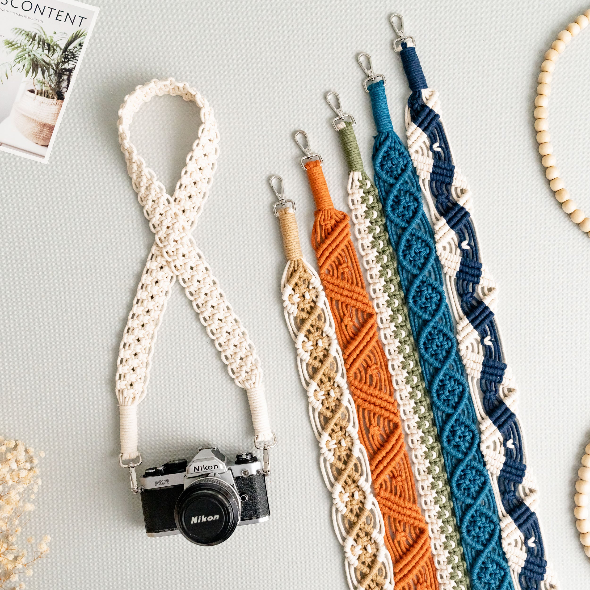 Boho Camera Strap and Bag Strap for Stylish Travel and Everyday Use