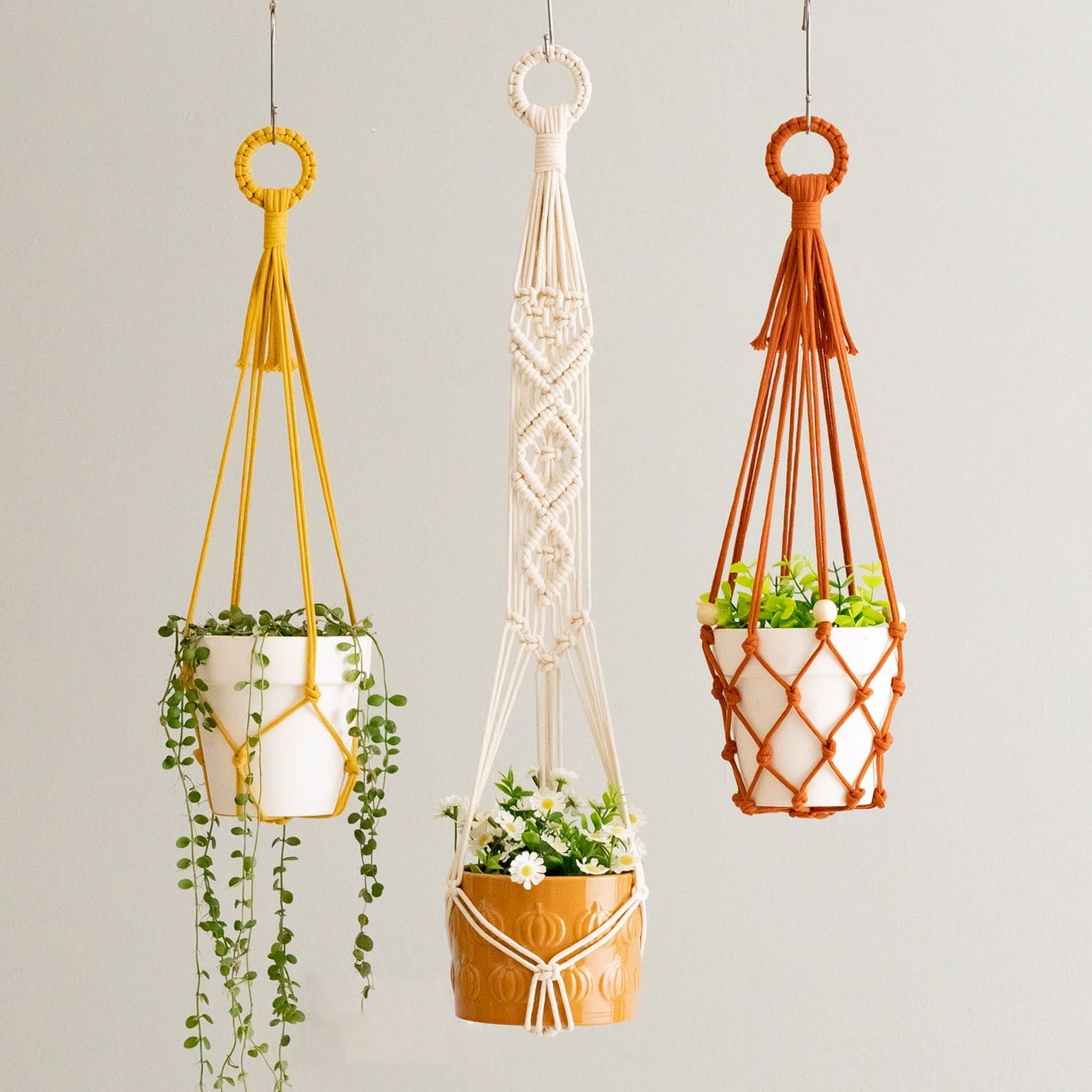 Macrame Plant Hanger Macrame for Indoor Plants and Boho Decor I70
