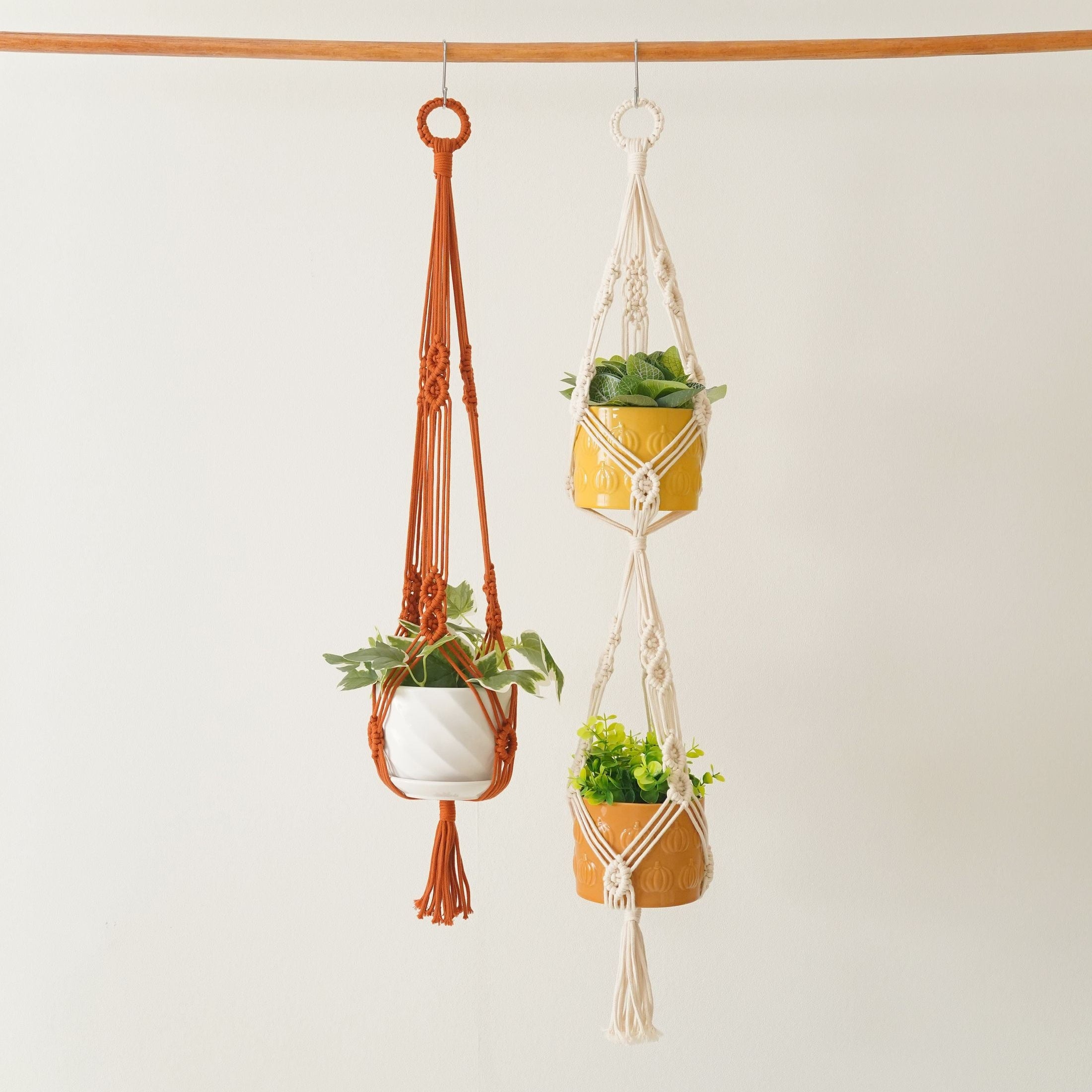 Macrame Plant Hanger Handmade for Indoor Plants and Boho Decor I31