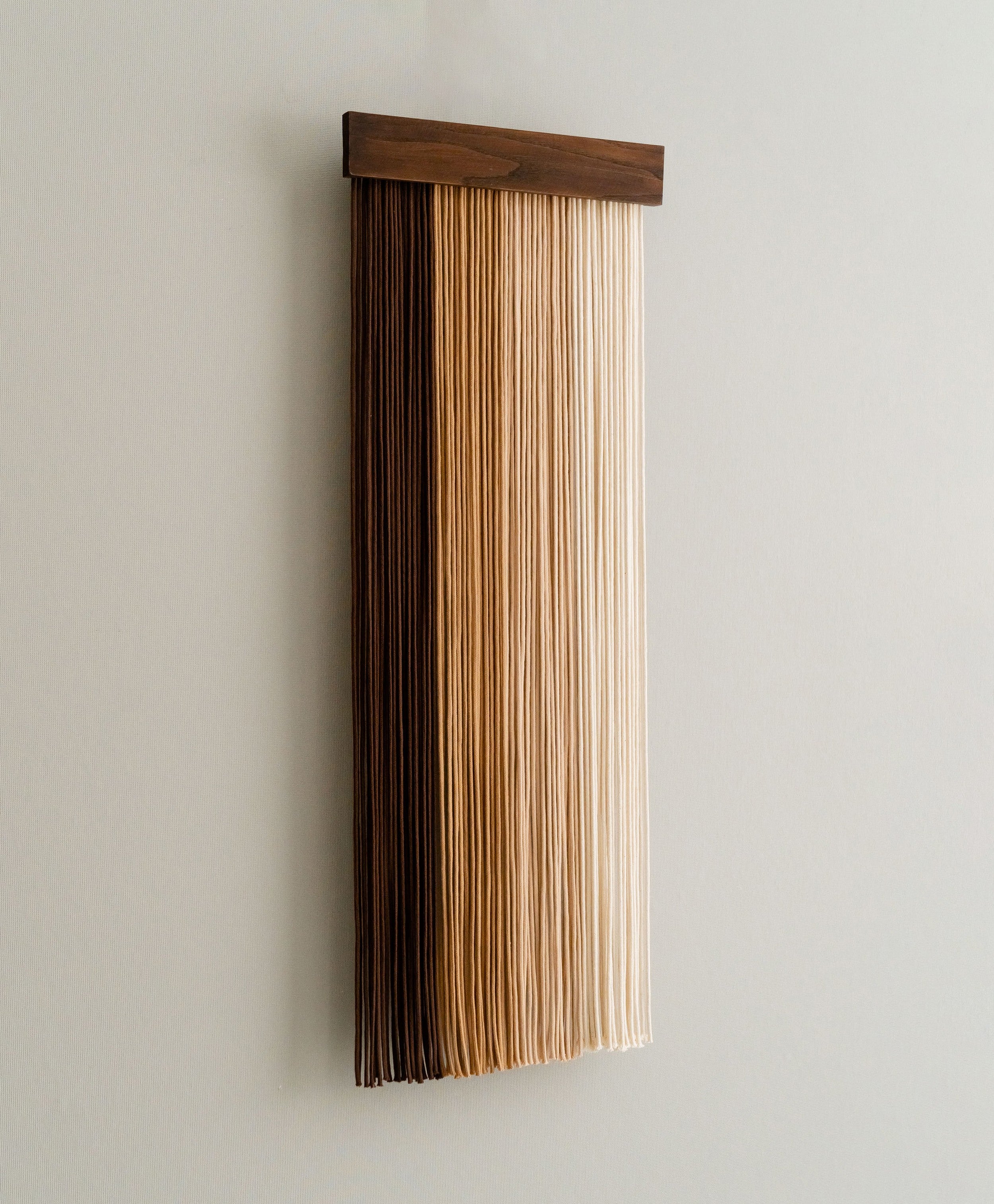 The Fade Wall Hanging – Gradient Cotton Macrame for Modern Decor W76