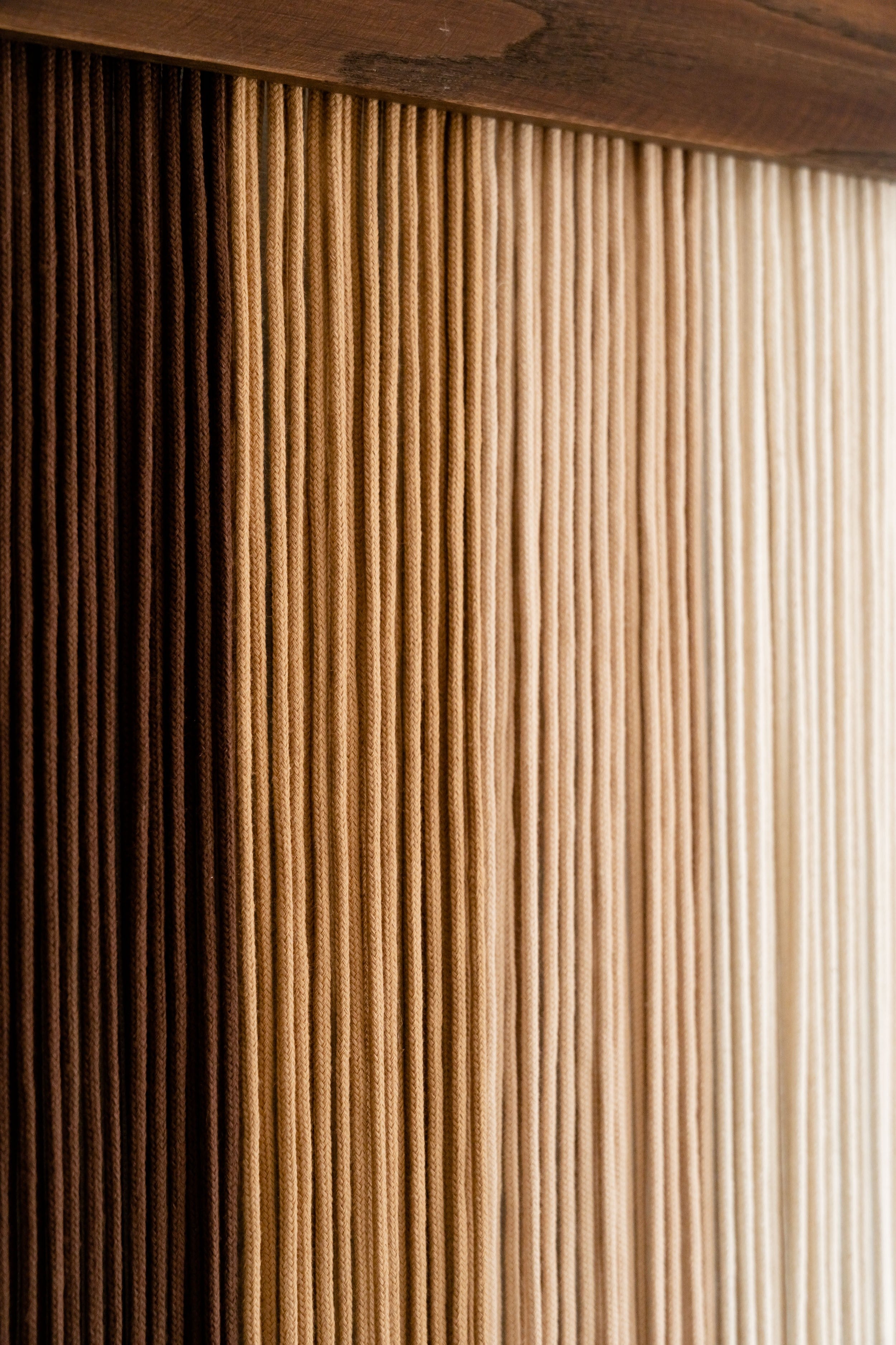 The Fade Wall Hanging – Gradient Cotton Macrame for Modern Decor W76