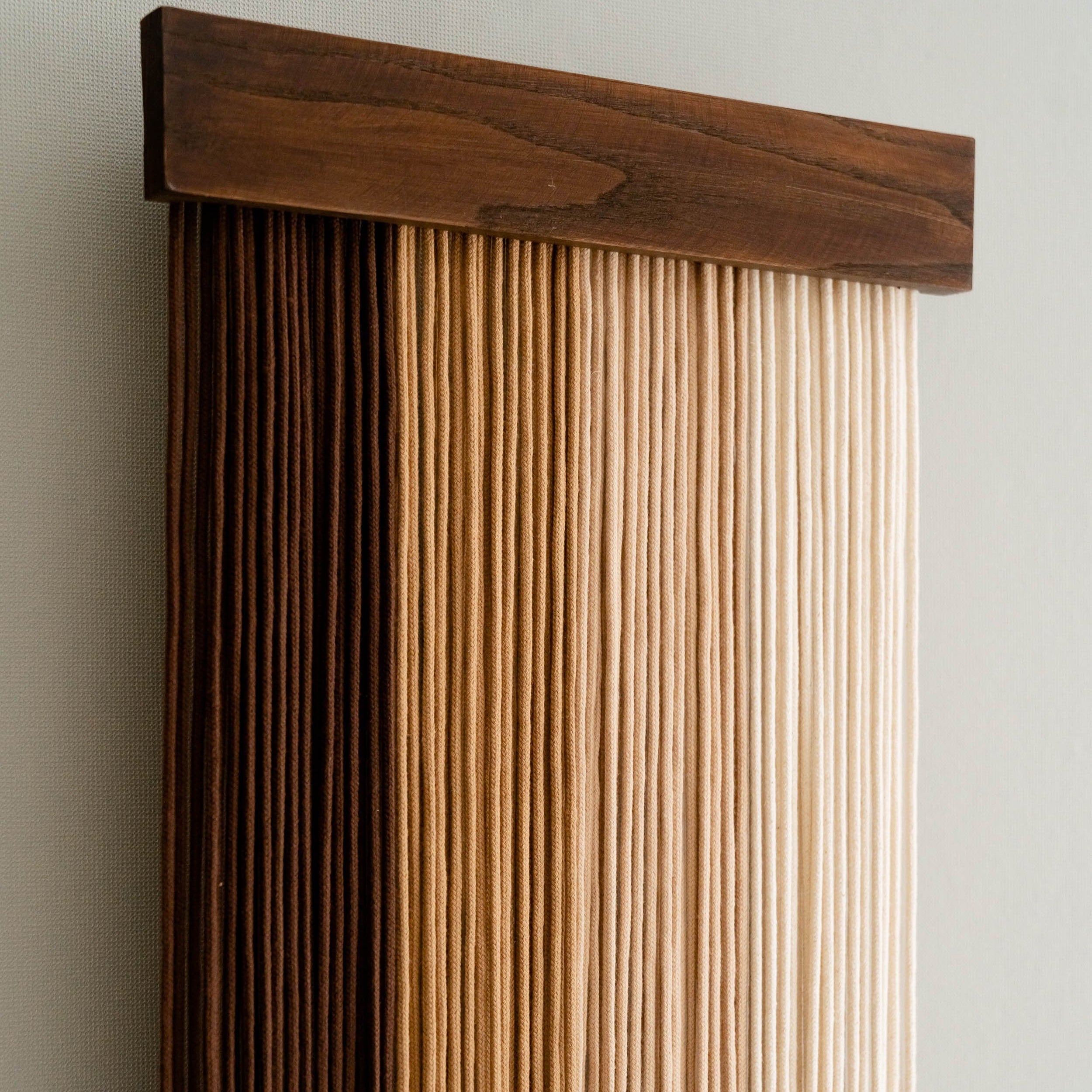 The Fade Wall Hanging – Gradient Cotton Macrame for Modern Decor W76