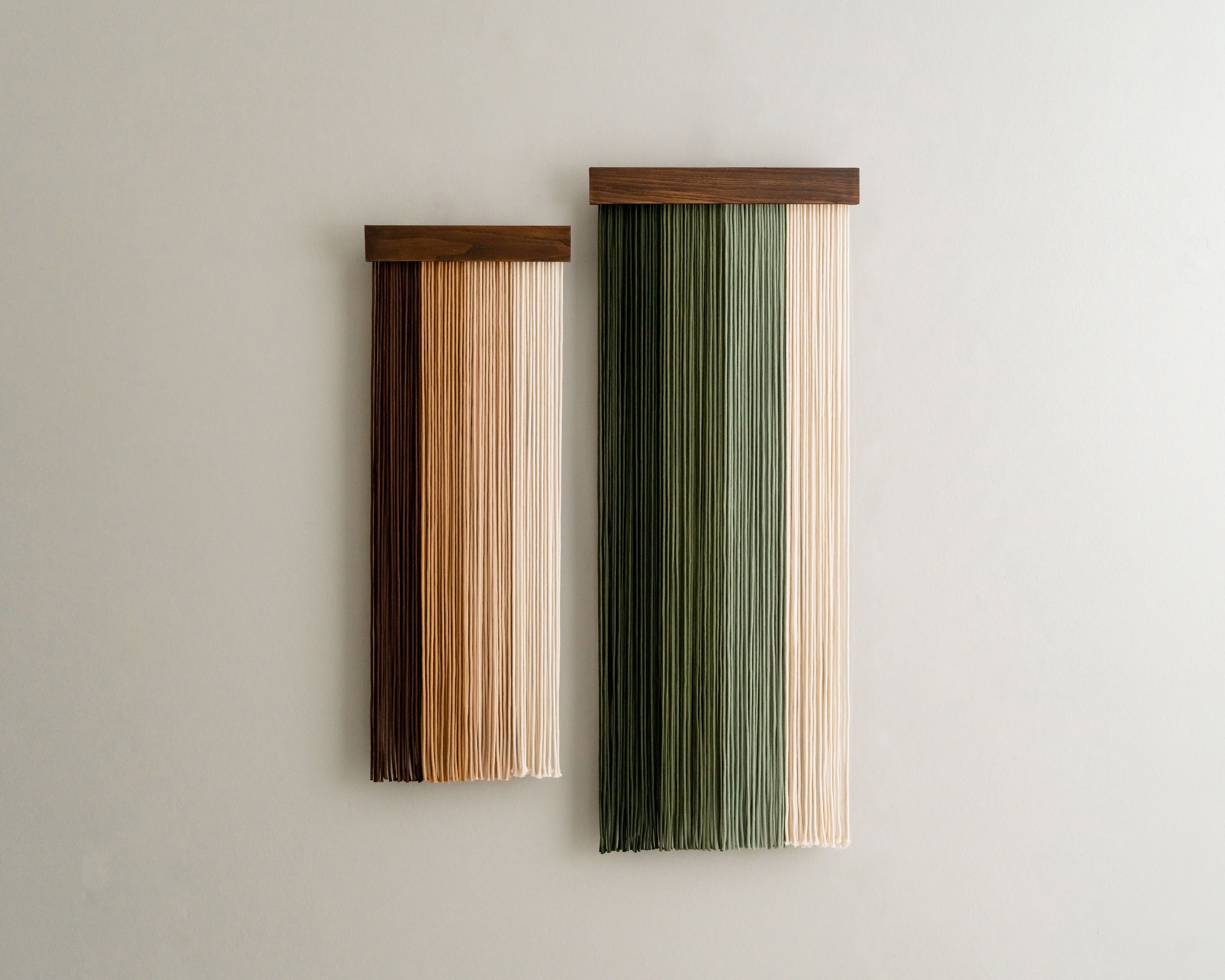 The Fade Wall Hanging – Gradient Cotton Macrame for Modern Decor W76
