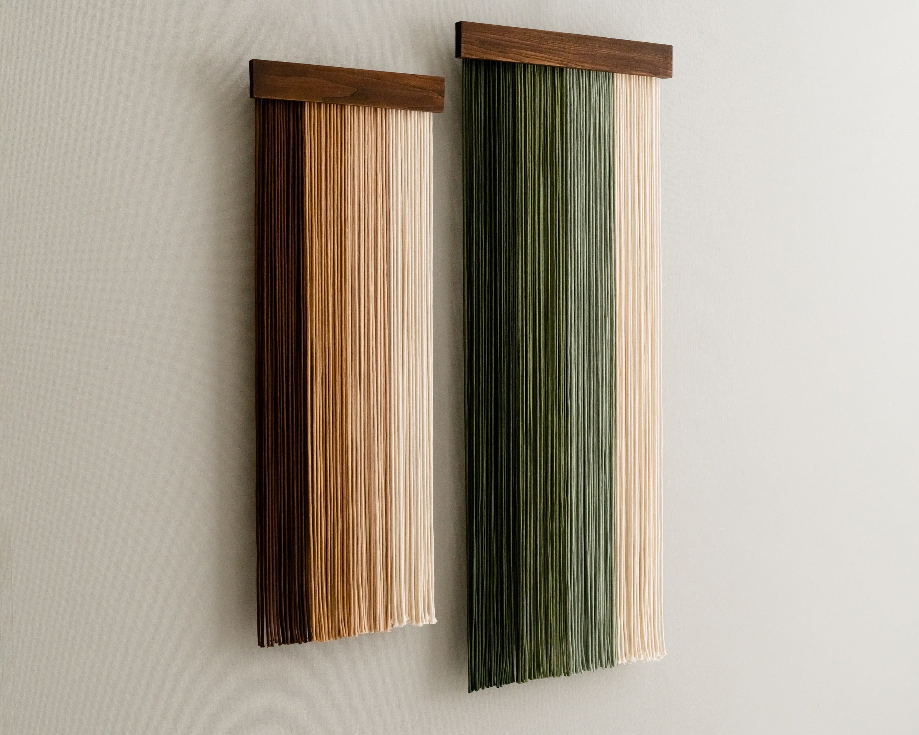 The Fade Wall Hanging – Gradient Cotton Macrame for Modern Decor W76