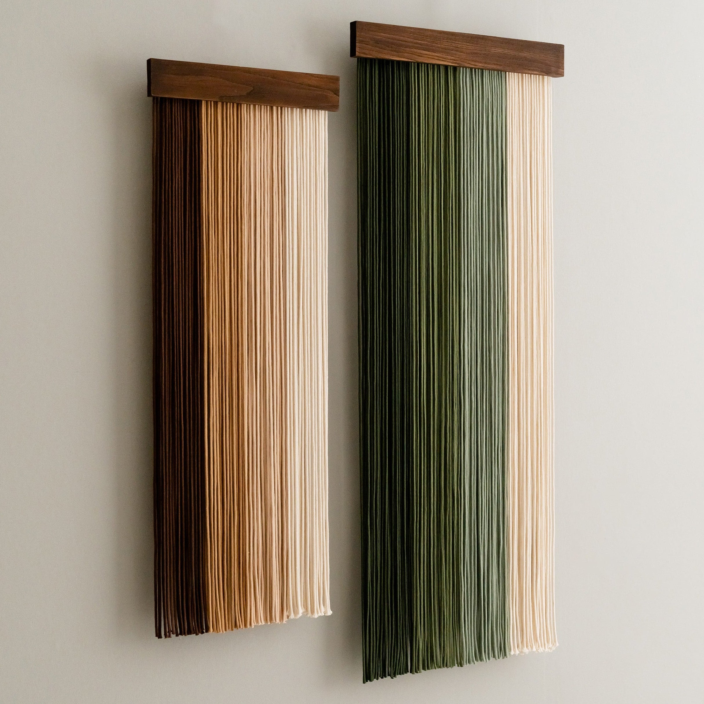 The Fade Wall Hanging – Gradient Cotton Macrame for Modern Decor W76