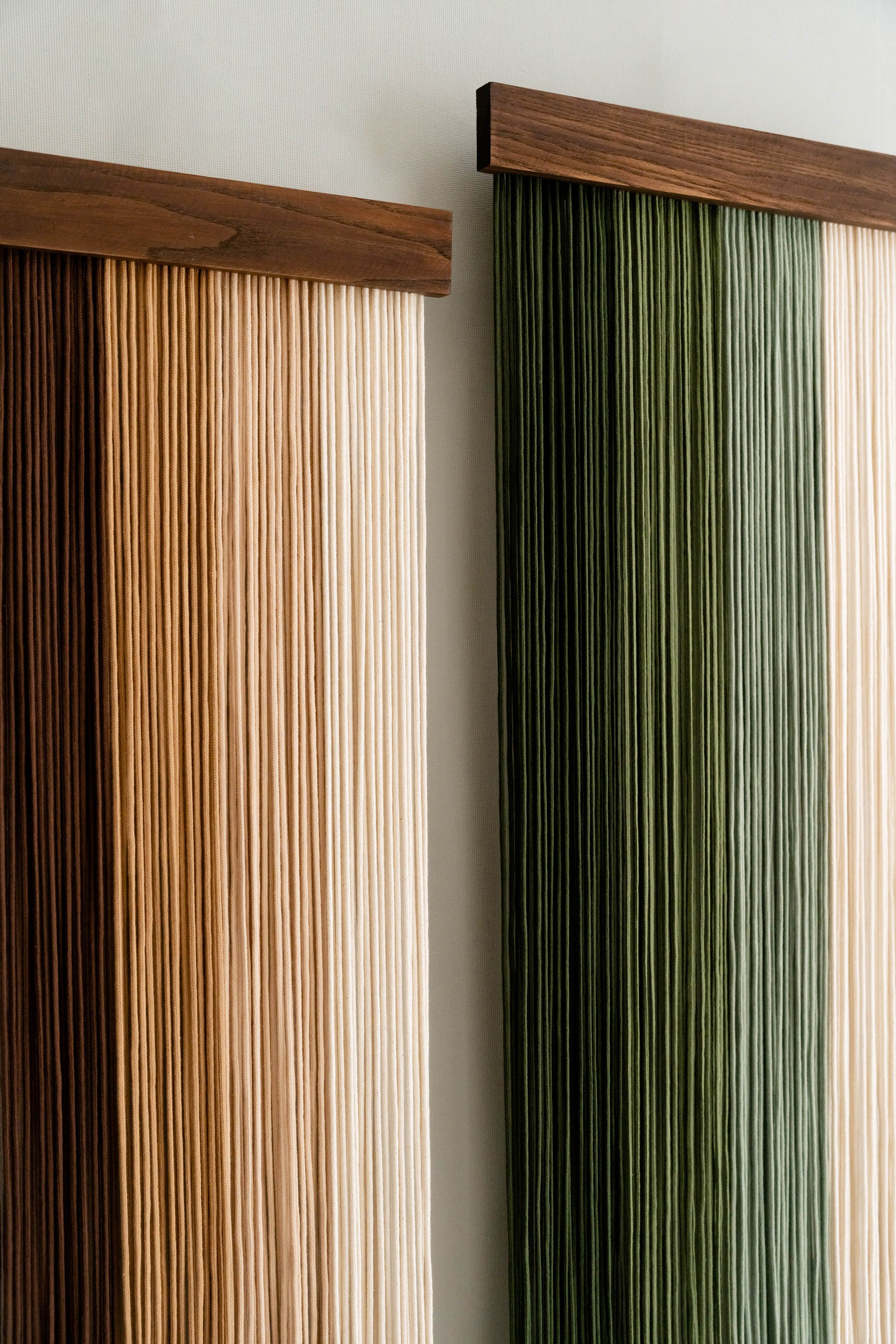 The Fade Wall Hanging – Gradient Cotton Macrame for Modern Decor W76