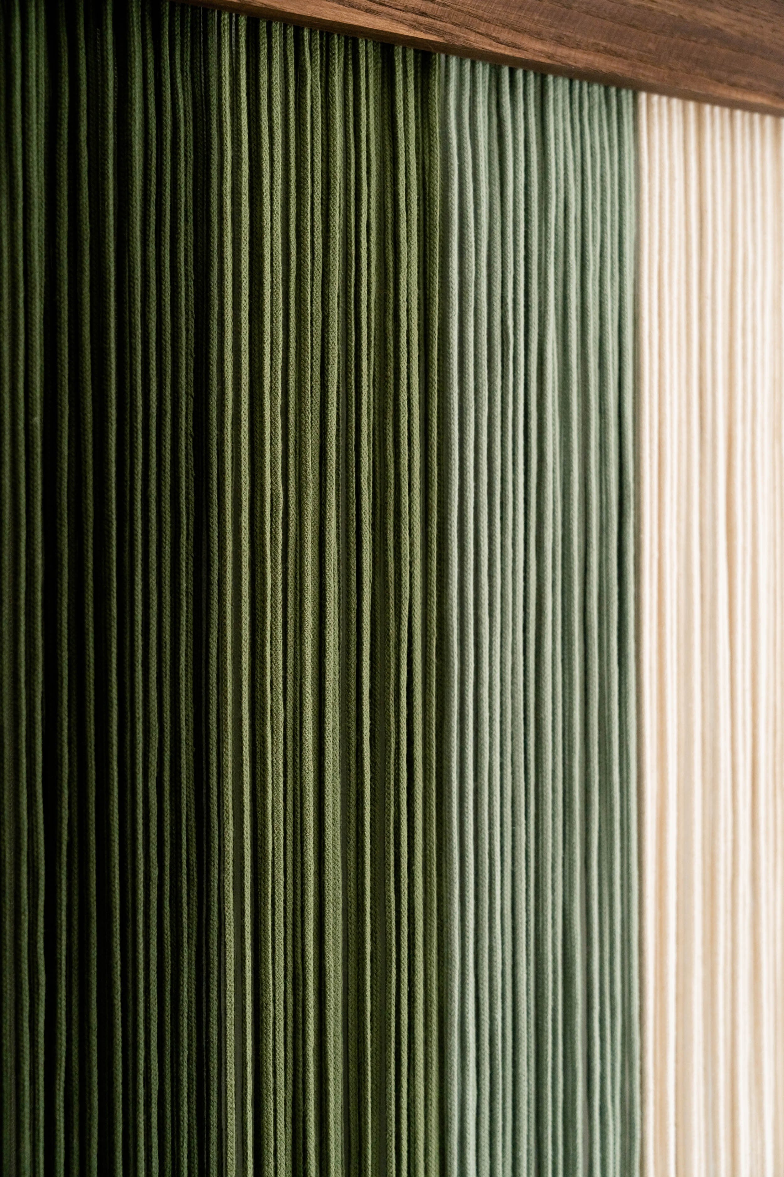 The Fade Wall Hanging – Gradient Cotton Macrame for Modern Decor W76