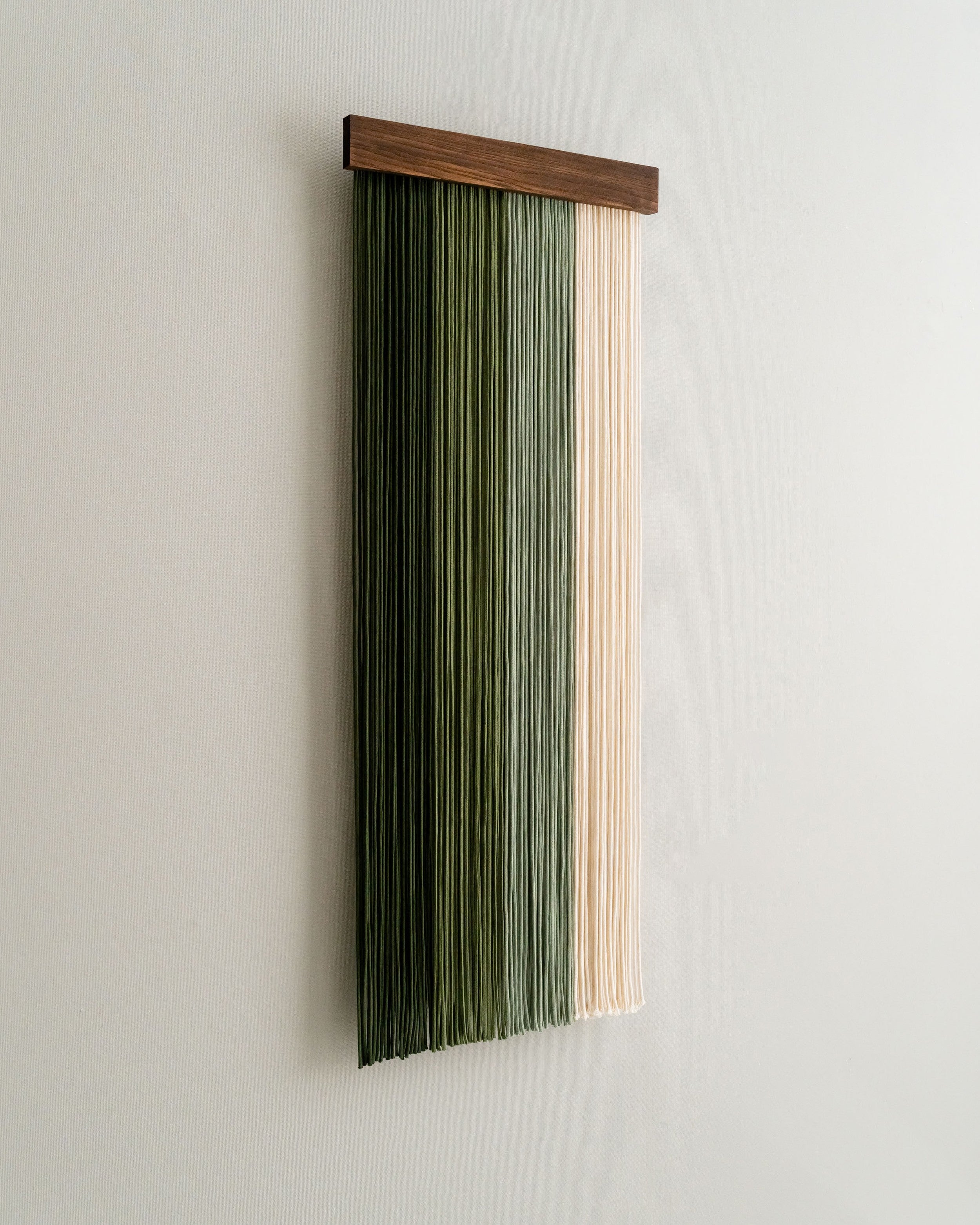 The Fade Wall Hanging – Gradient Cotton Macrame for Modern Decor W76