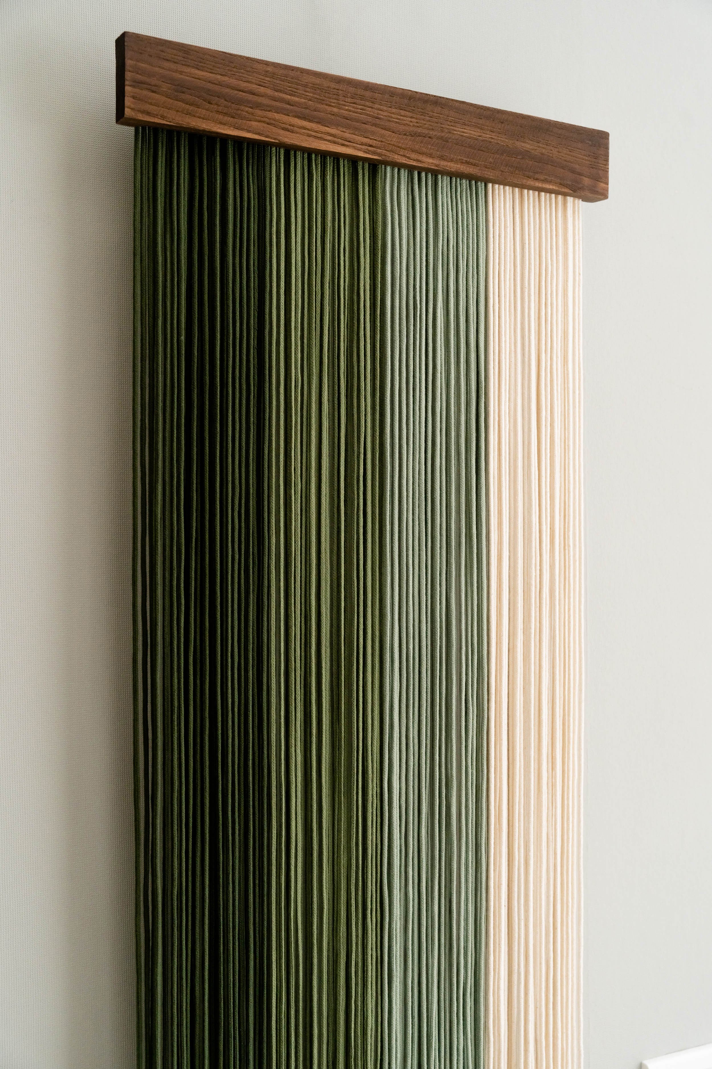 The Fade Wall Hanging – Gradient Cotton Macrame for Modern Decor W76