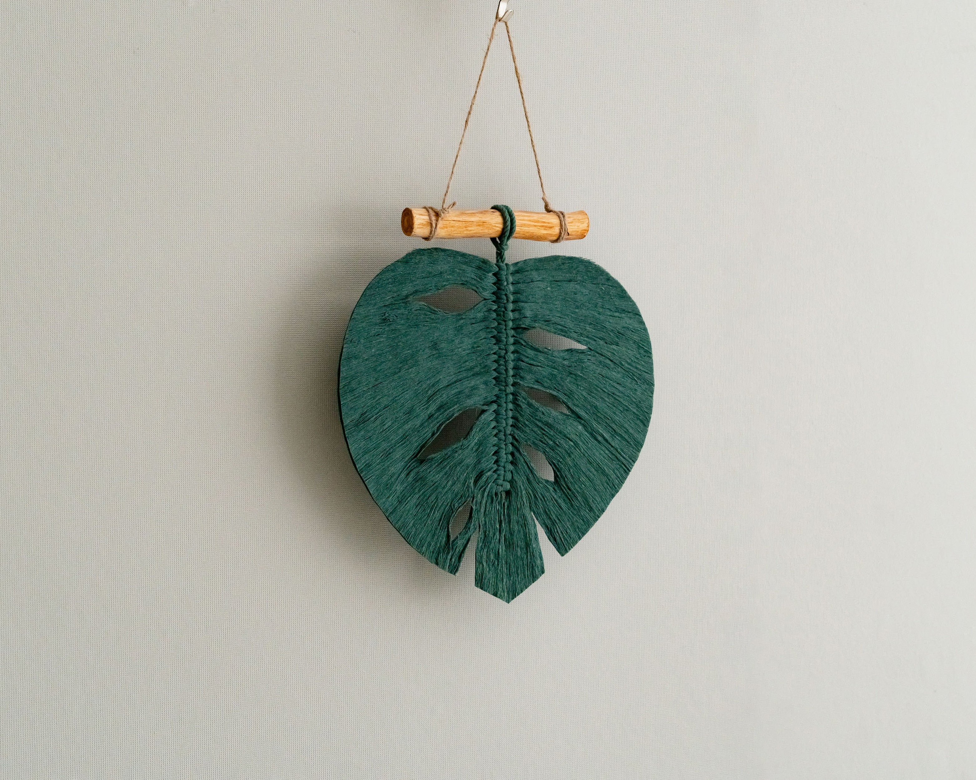 Macrame Leaf Wall Hanging for Macrame Wall Hanging and Boho Decor L41