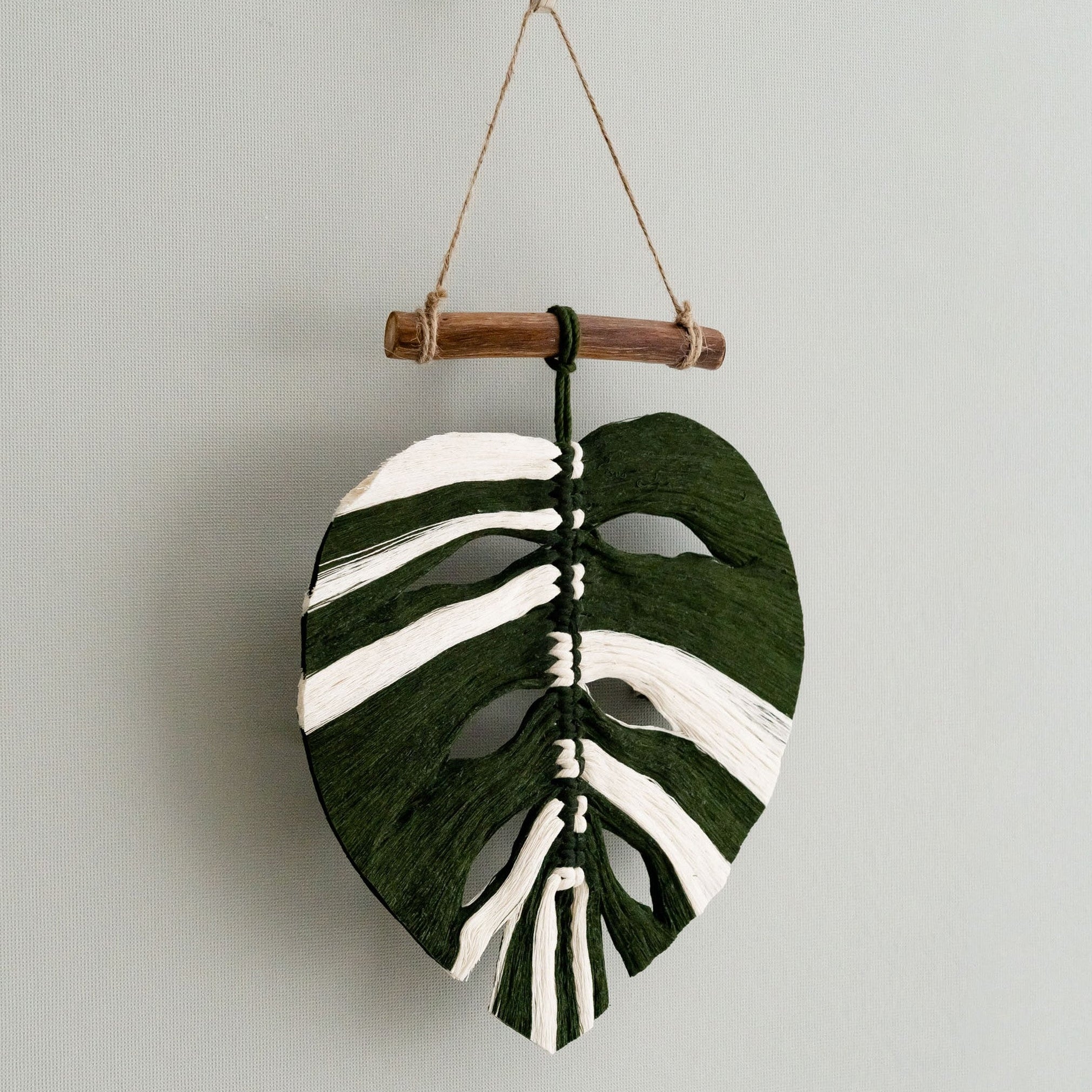 Macrame Leaf Wall Hanging for Wall Hanging Decor and Boho Home L41