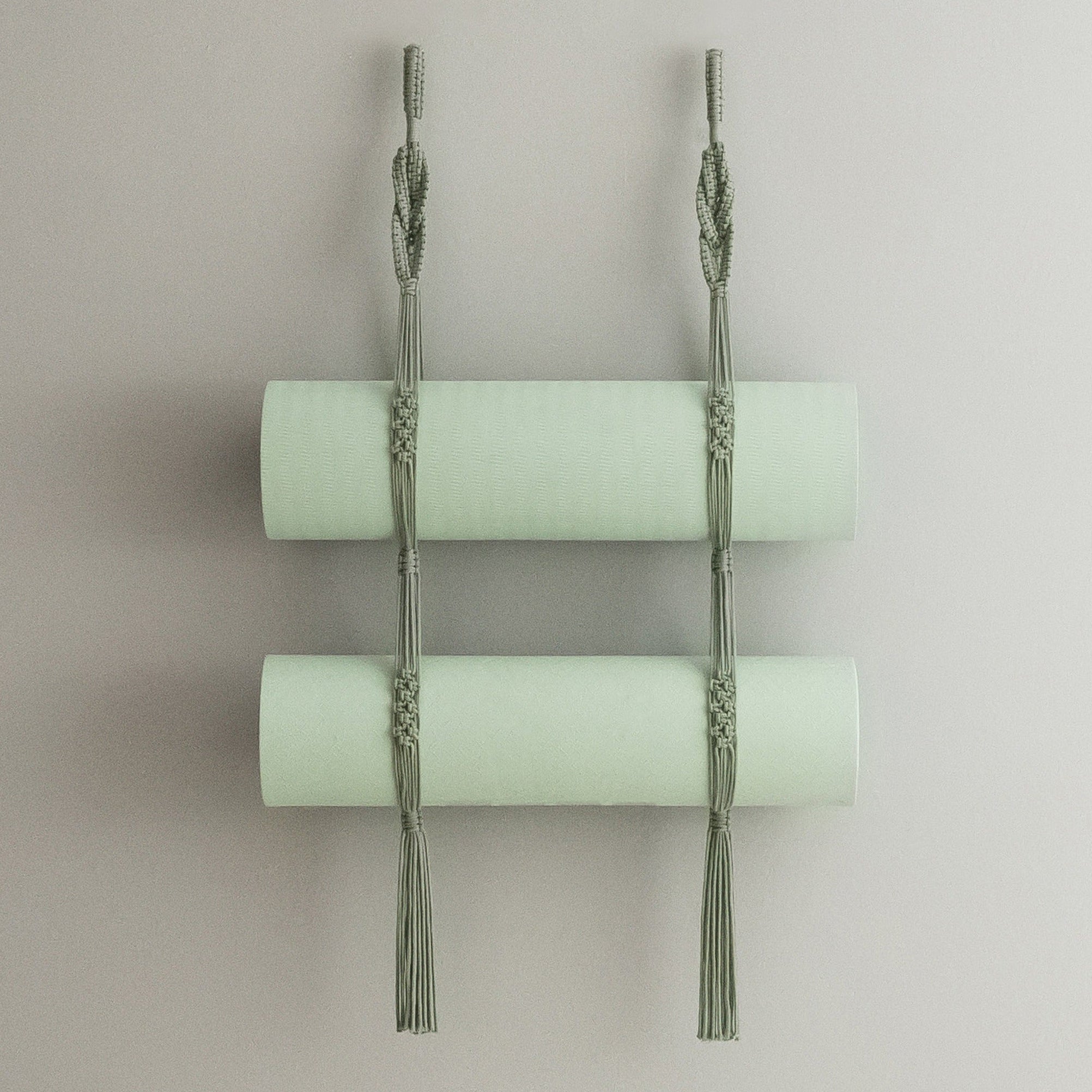 Macrame Yoga Mat Holder for Yoga Mat Storage and Home Decor I84
