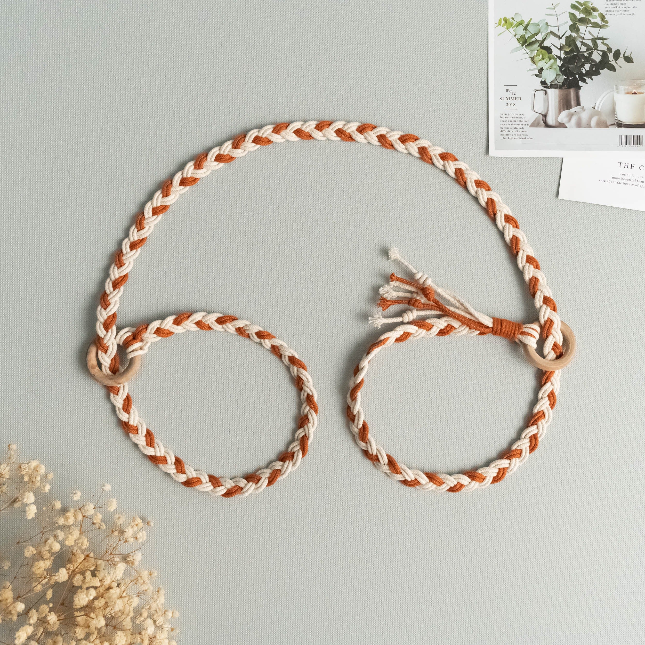 Macrame Yoga Mat Holder Macrame Cord for Yoga Mat Storage I86