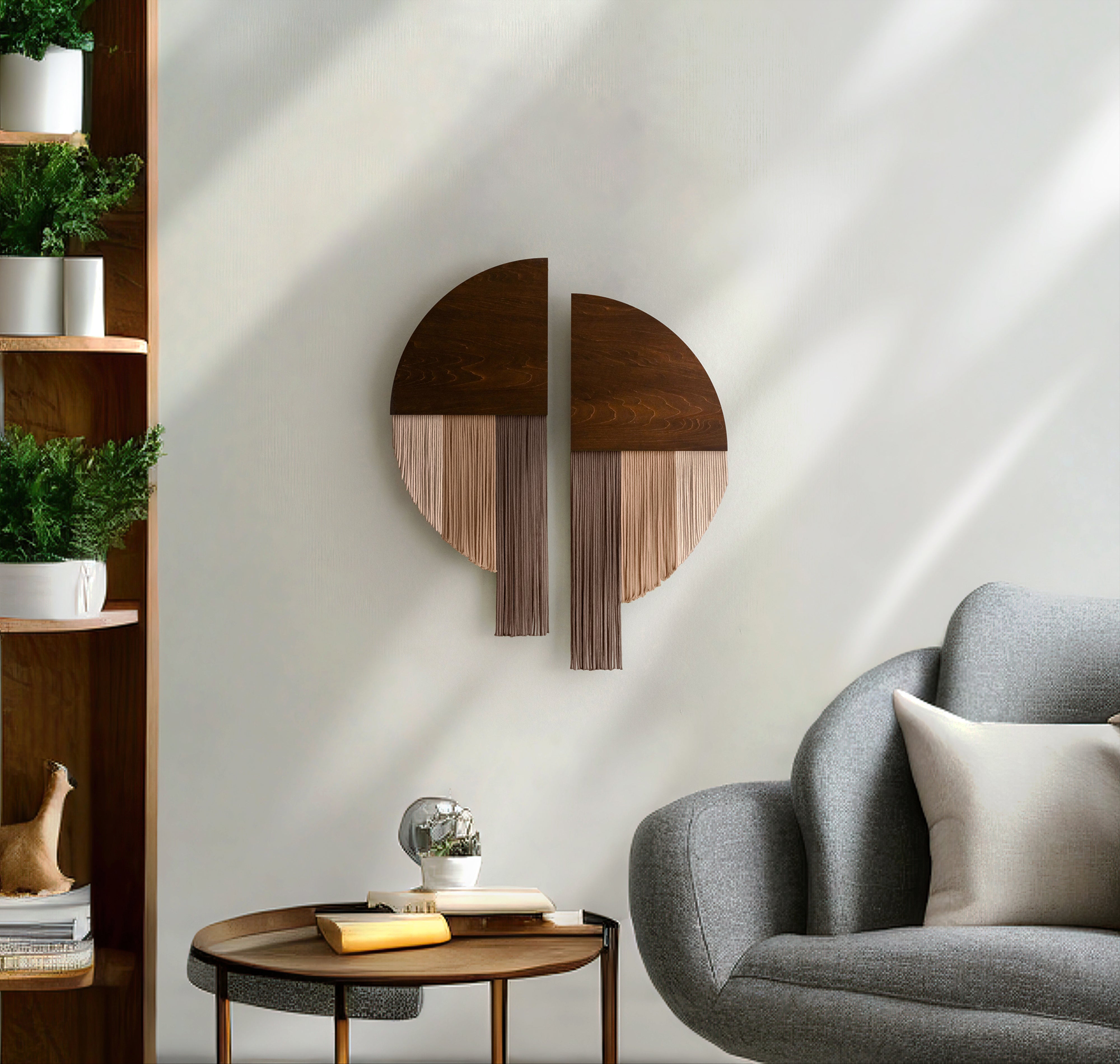 Soulmate Macrame Wall Hanging wall hanging decor for handmade fiber art V65