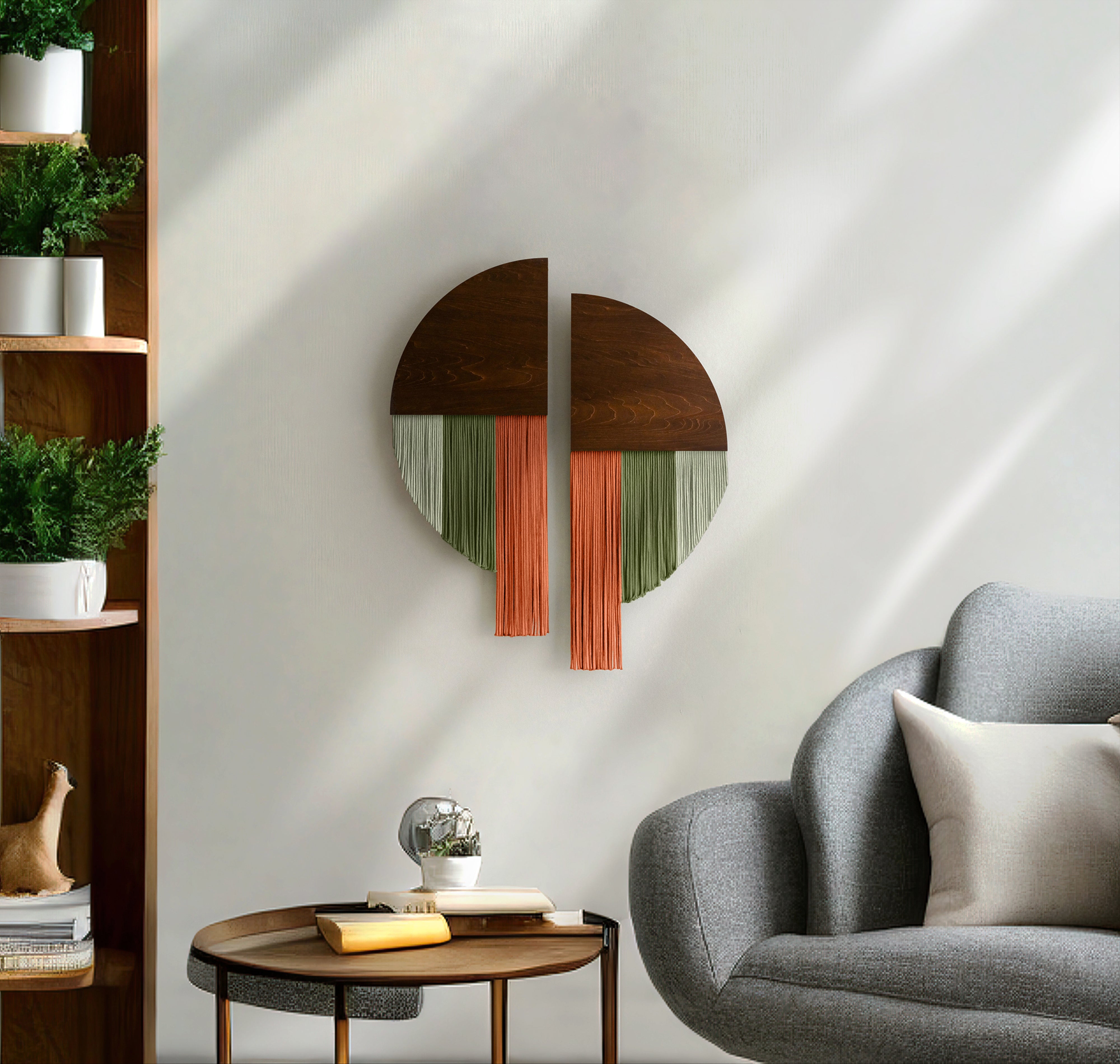 Soulmate Macrame Wall Hanging macrame wall hanging for fiber wall art V65