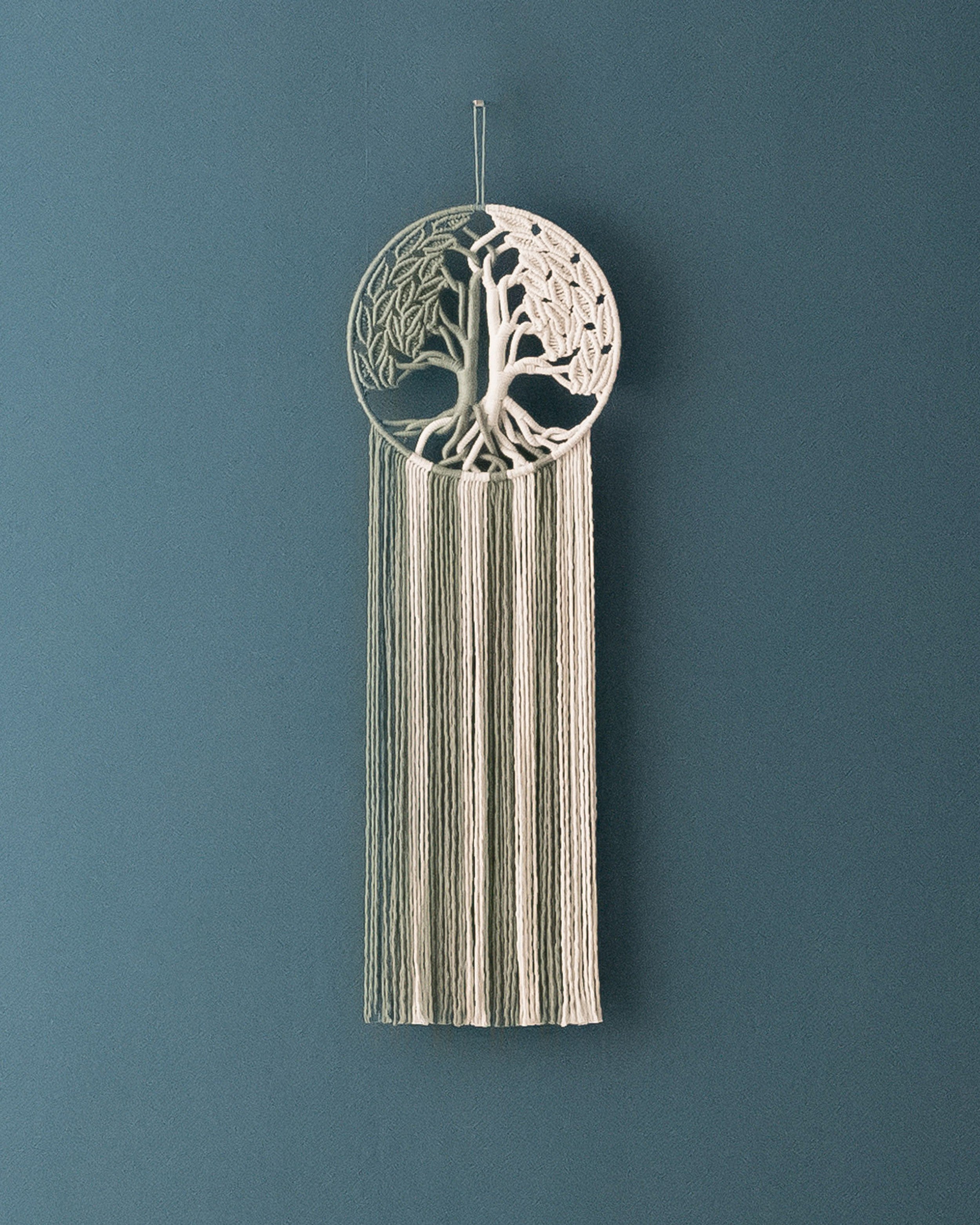 Macrame Wall Hanging – Cotton Tree of Life Decor V78