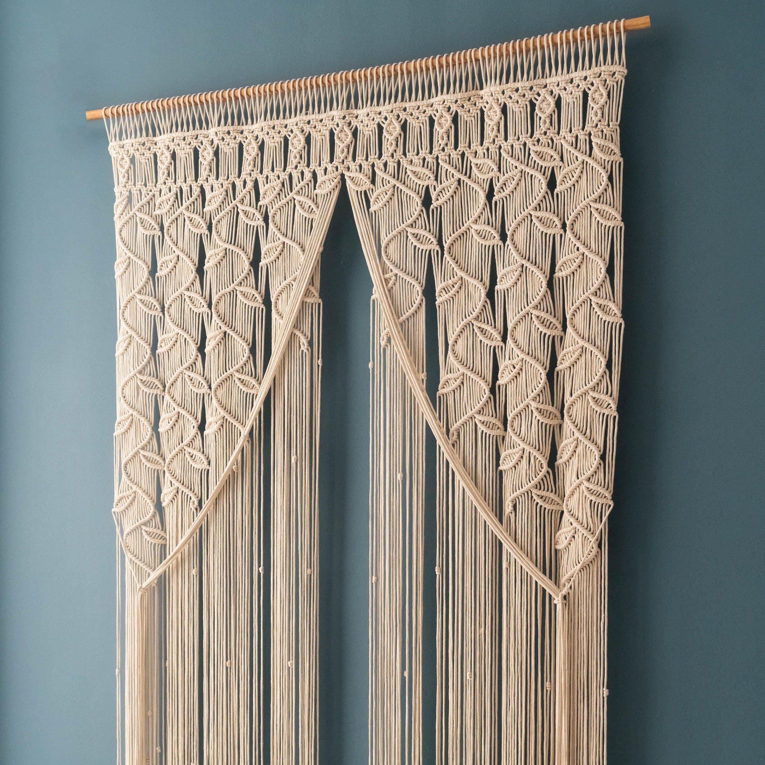 Macrame Curtain macrame cord for macrame curtain and boho wall decor C01